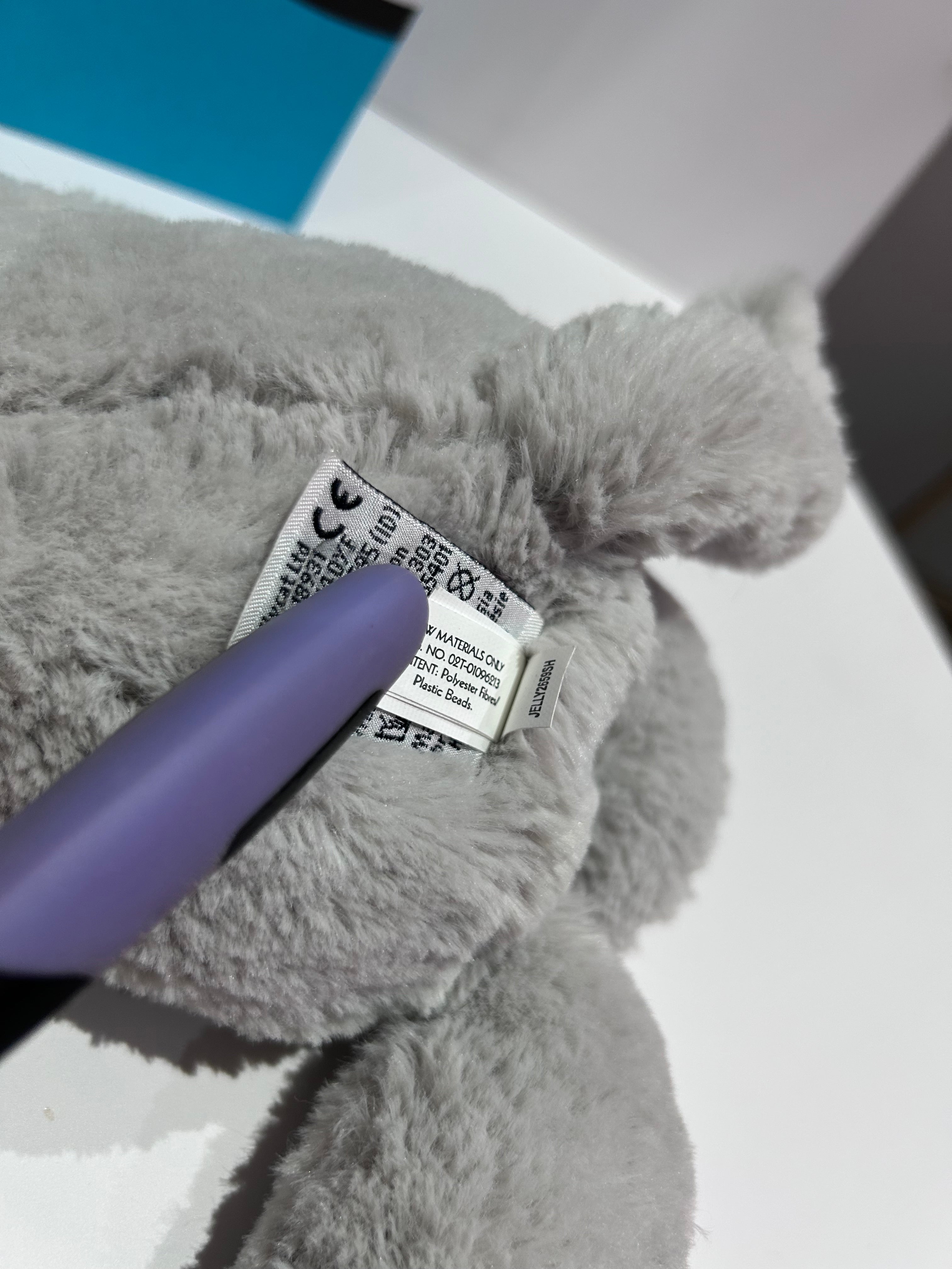 Jellycat Bashful Silver Kitty