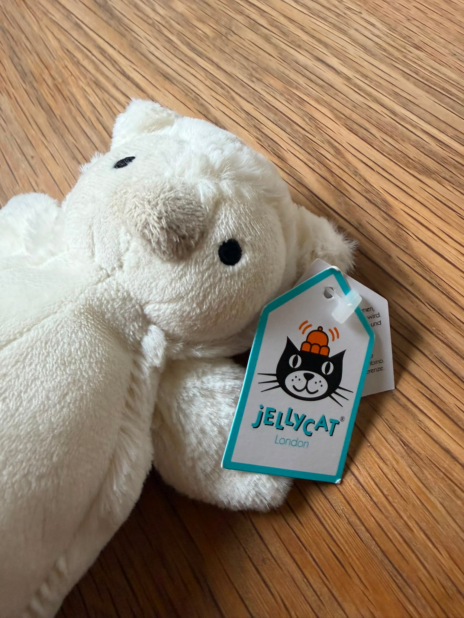 Jellycat Snowy Owl Rattle