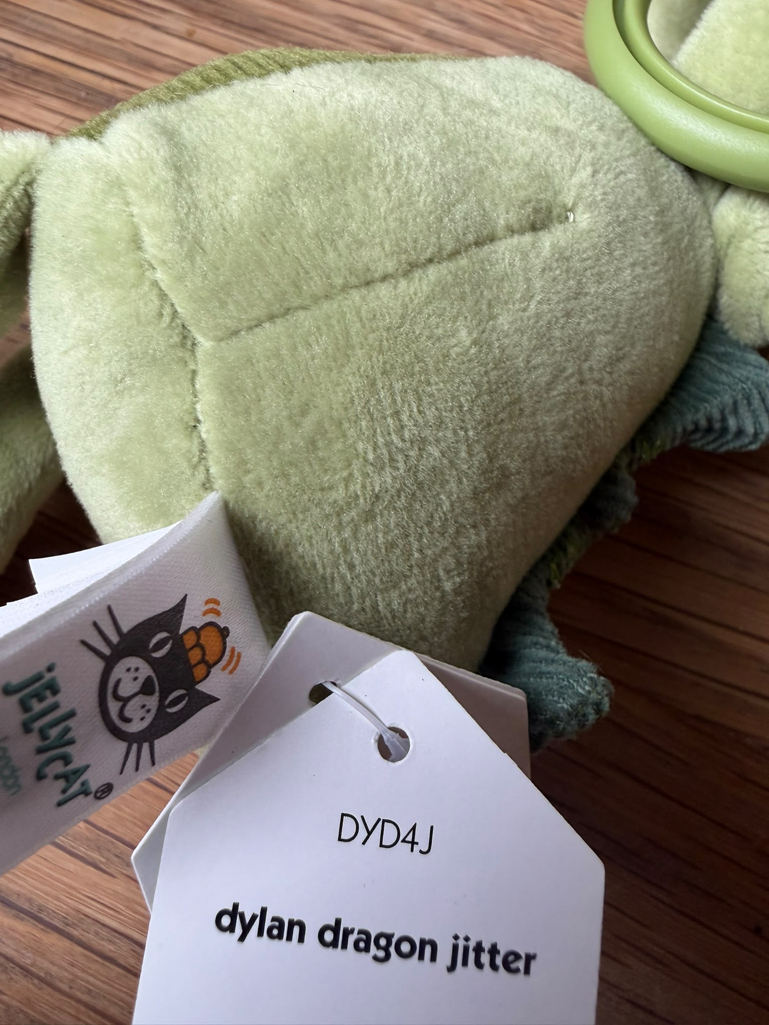 Jellycat Dylan Dragon Jitter