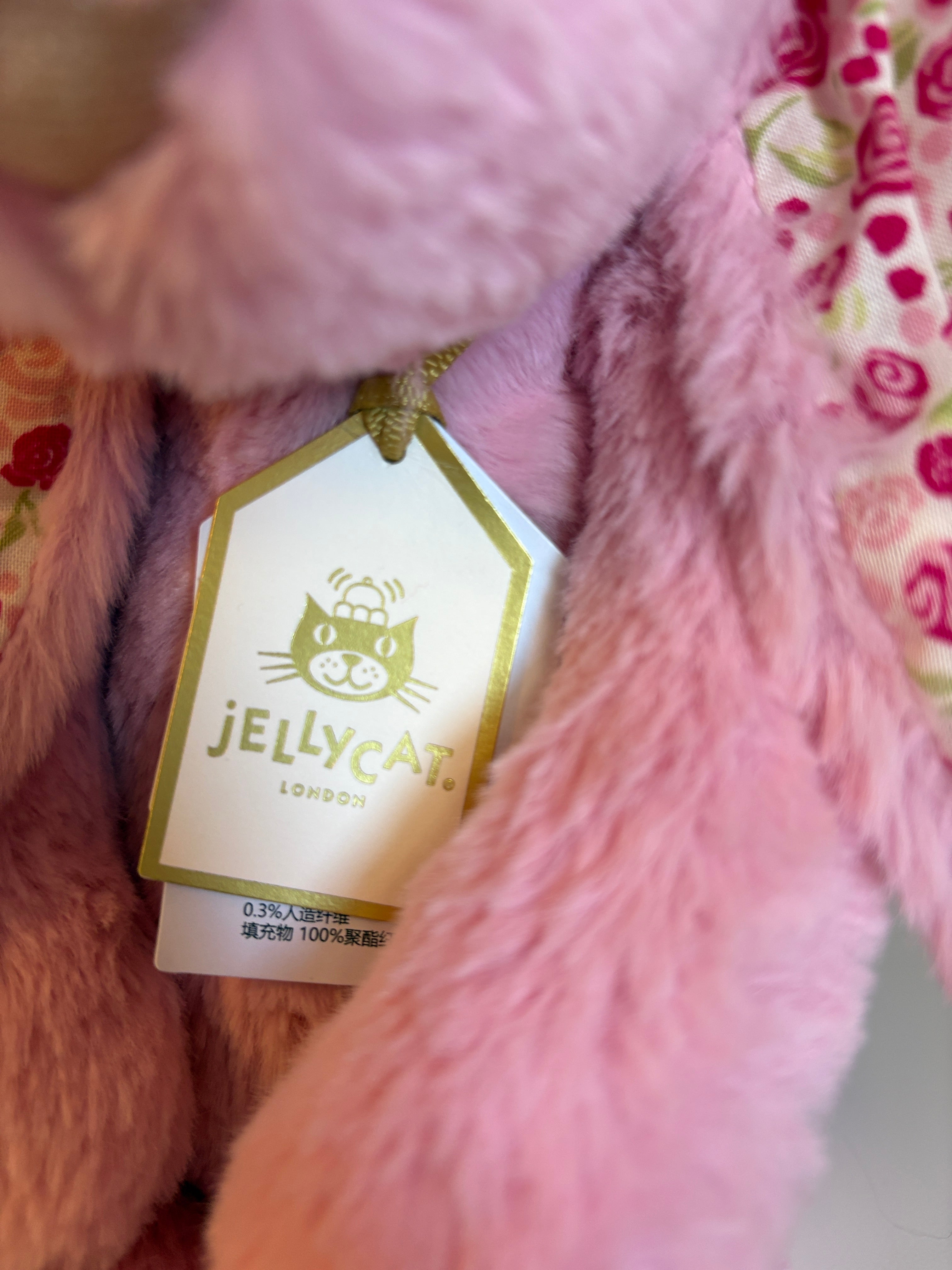 Jellycat Blushkin Blossom Luxe Bunny | OG Shanghai Release