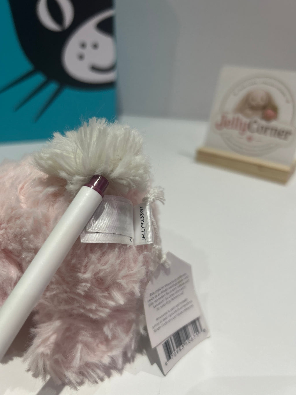 Jellycat Yummy Pink Pastel Bunny - Tagged