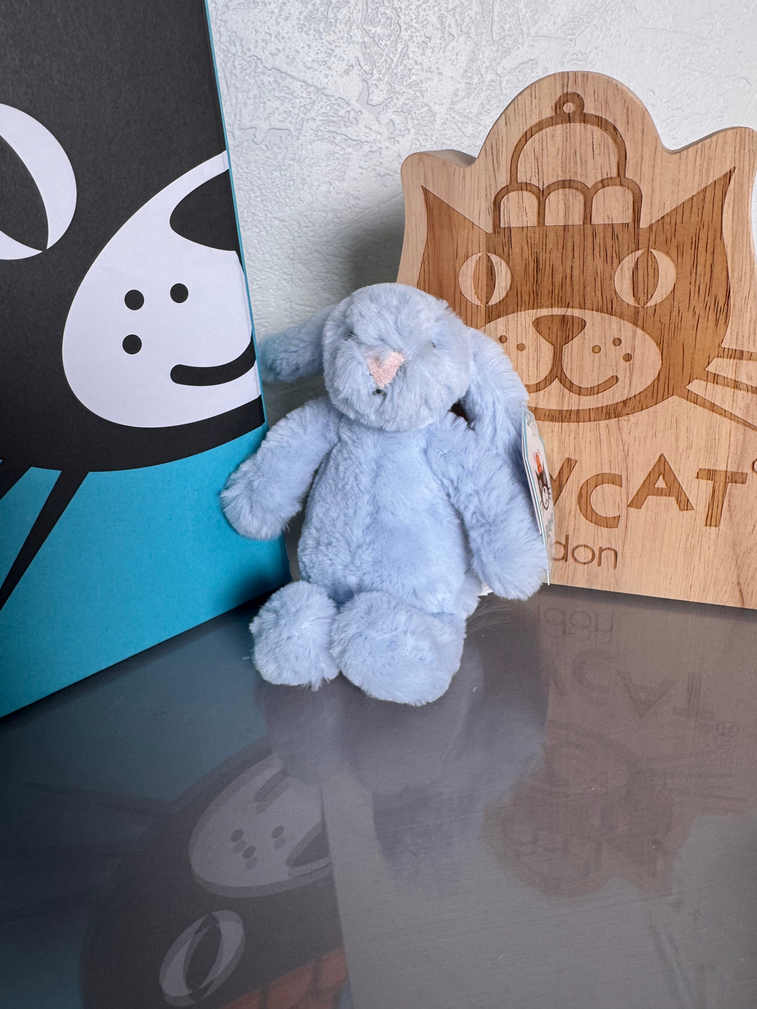 Bashful Blue Bunny Baby