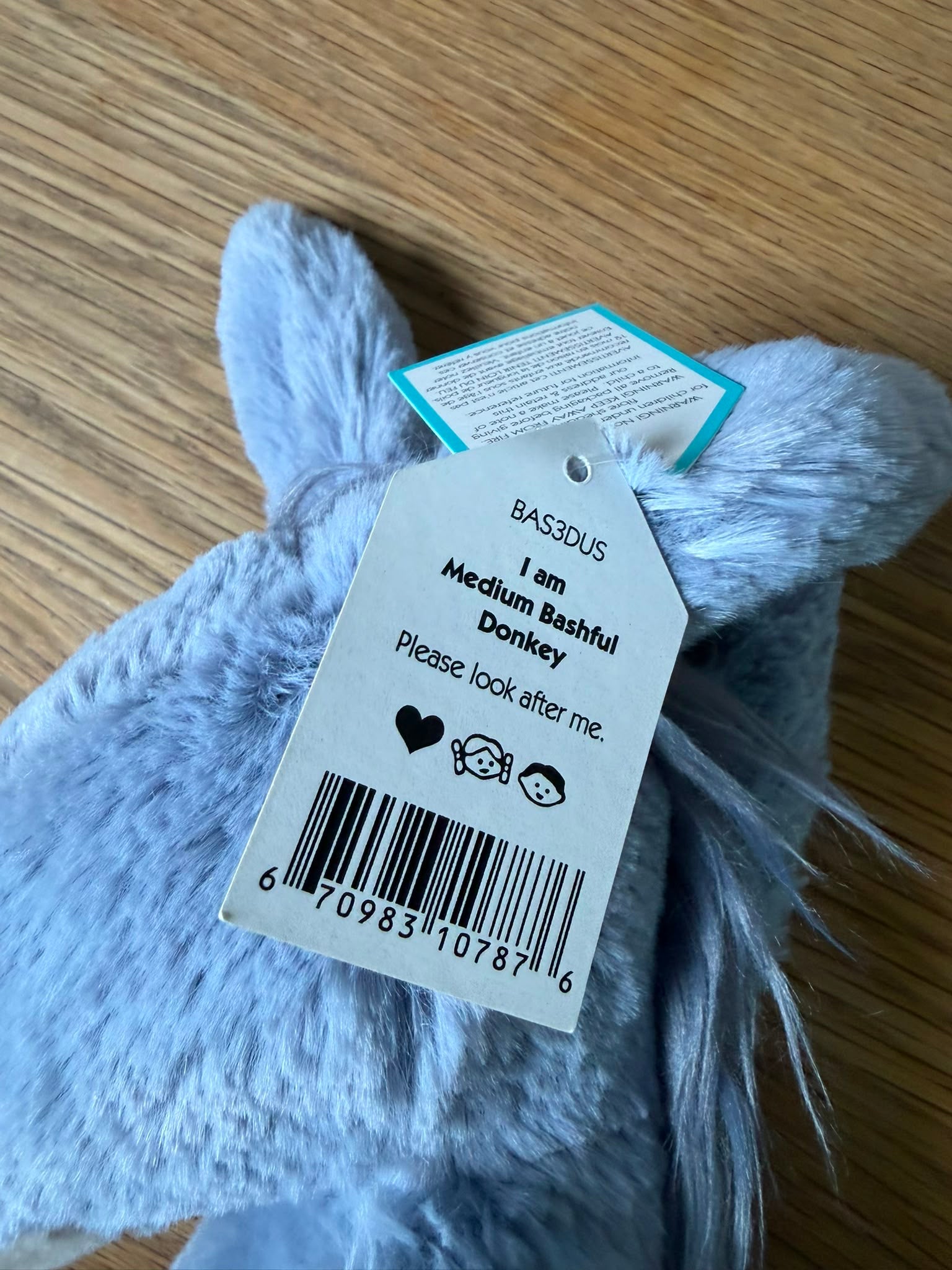Jellycat Bashful Donkey