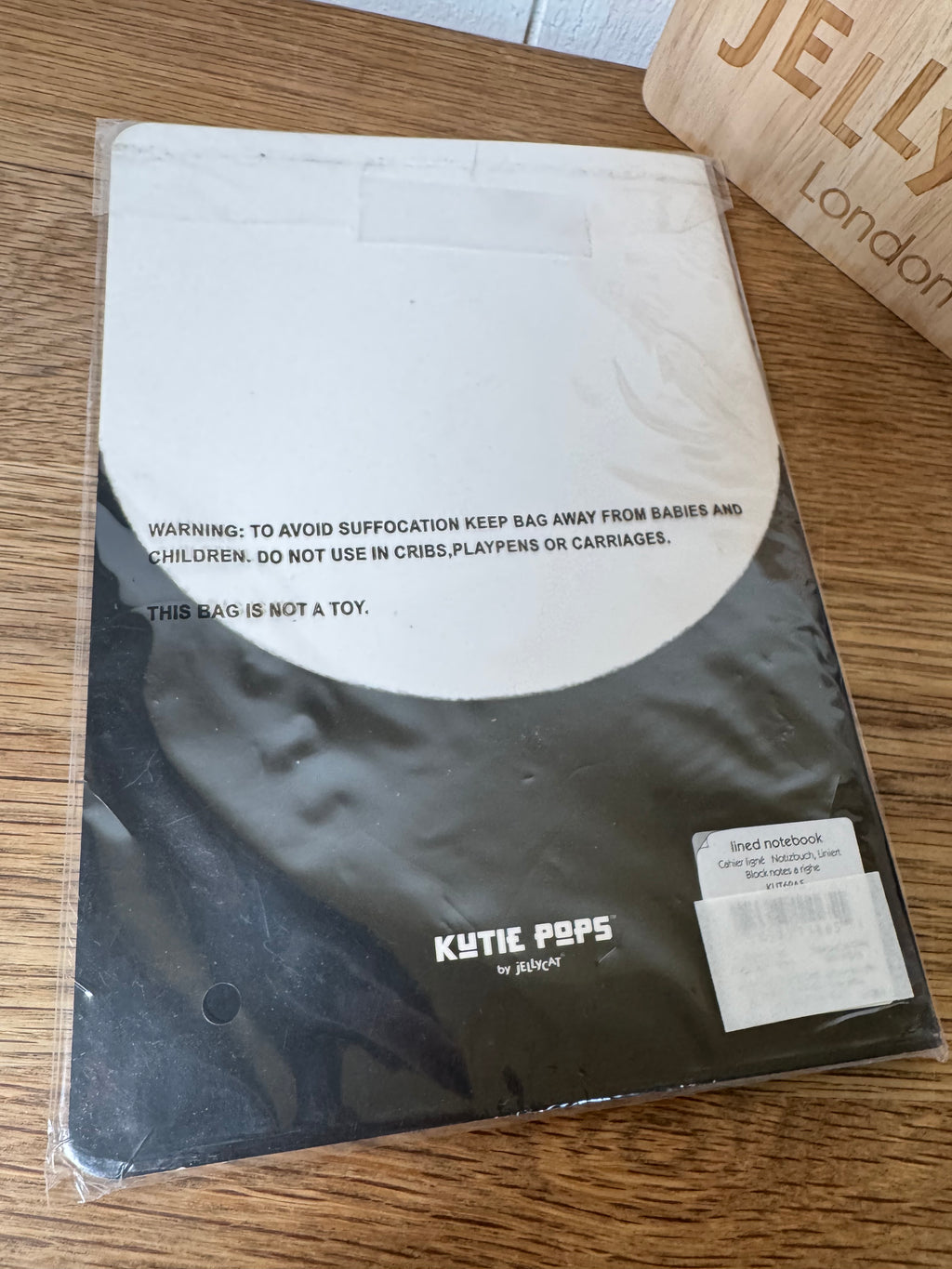 Jellycat x Kutie pops Note Book