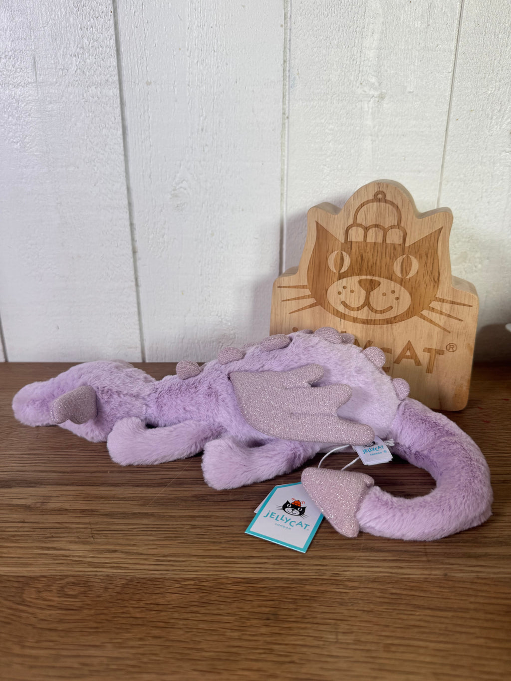 Jellycat Little lavender dragon