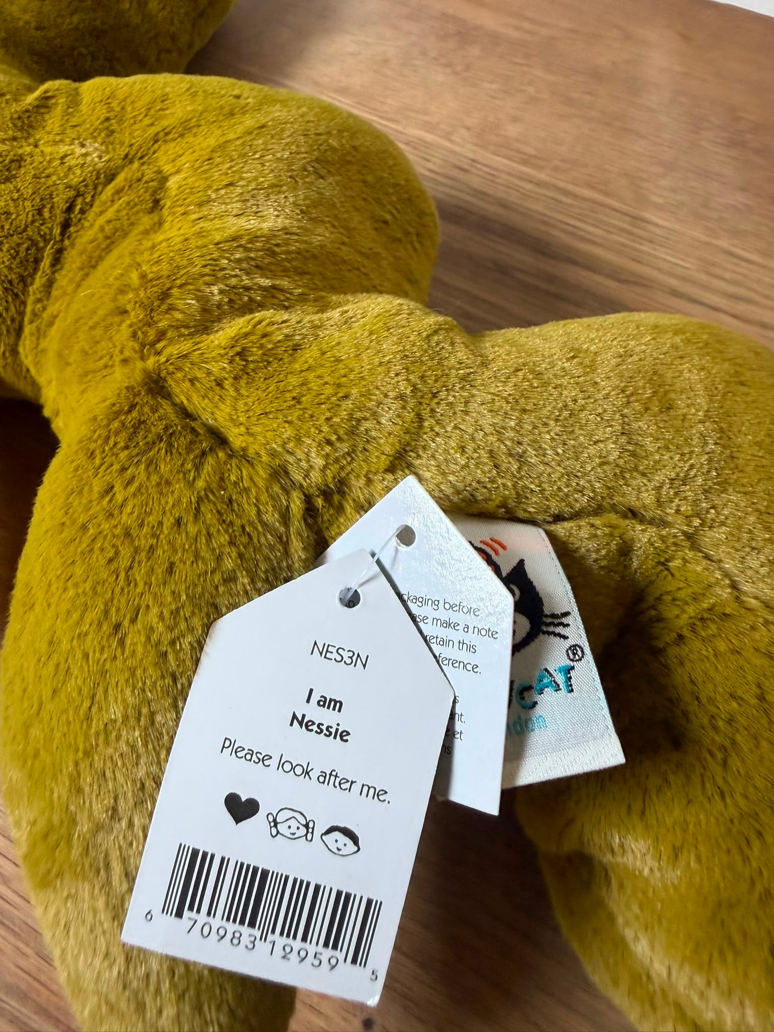 Jellycat Nessie