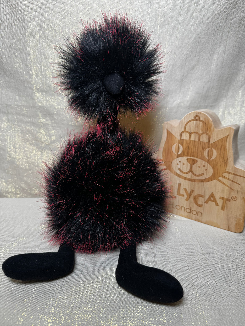 Jellycat Liquorice Pom Pom | Medium | BNWOT