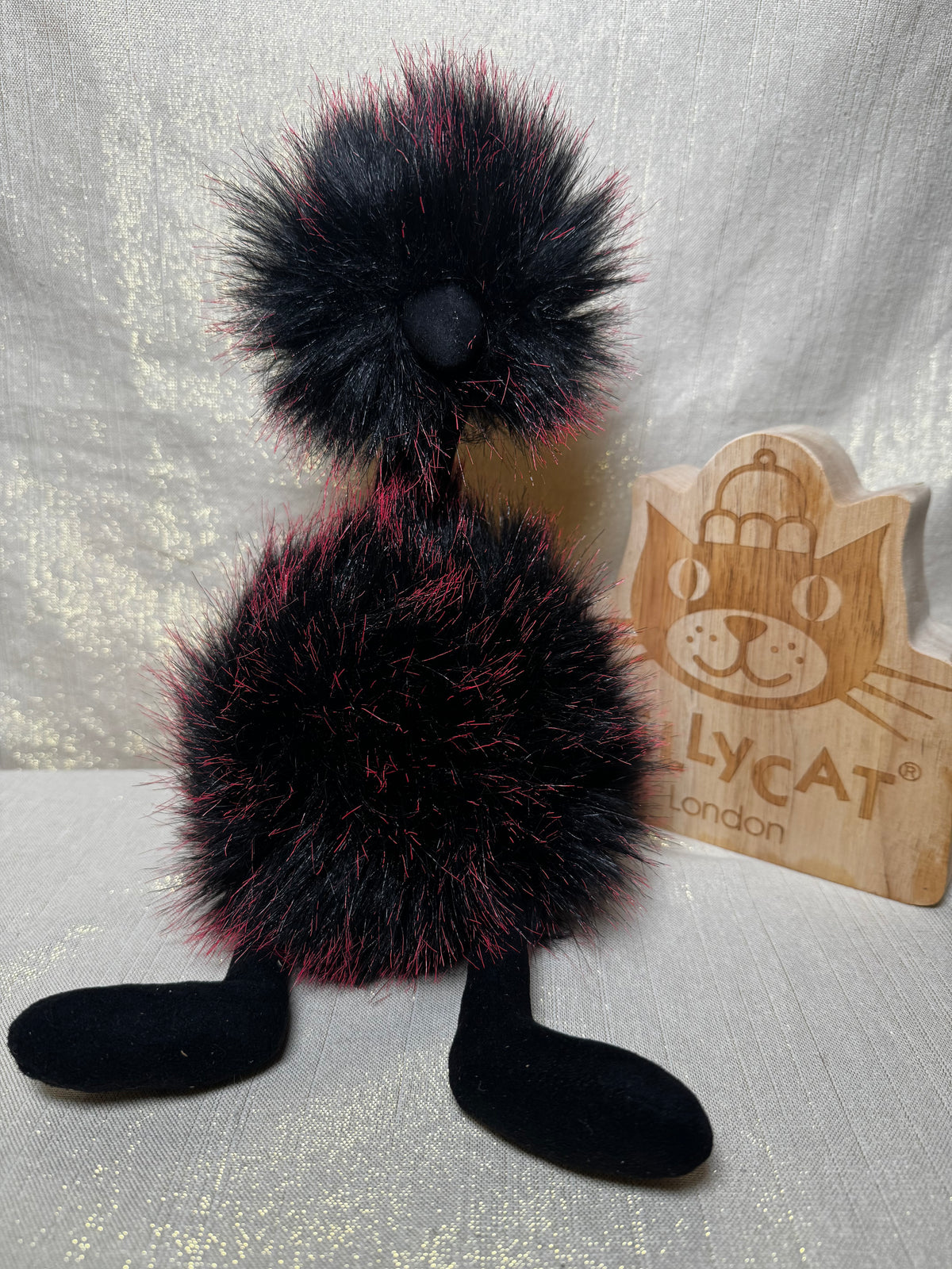 Jellycat Liquorice Pom Pom | Medium | BNWOT