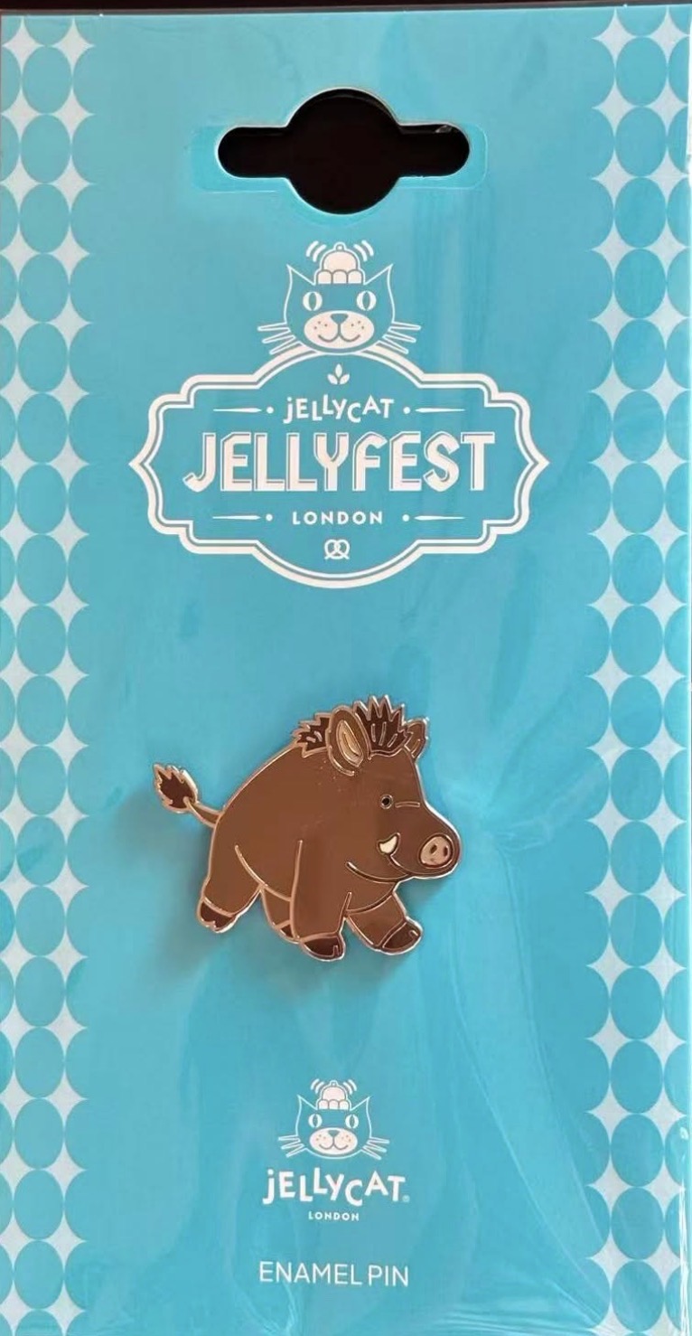 Jellycat Zsazsa Boar Pin | Jellyfest Berlin Exclusive
