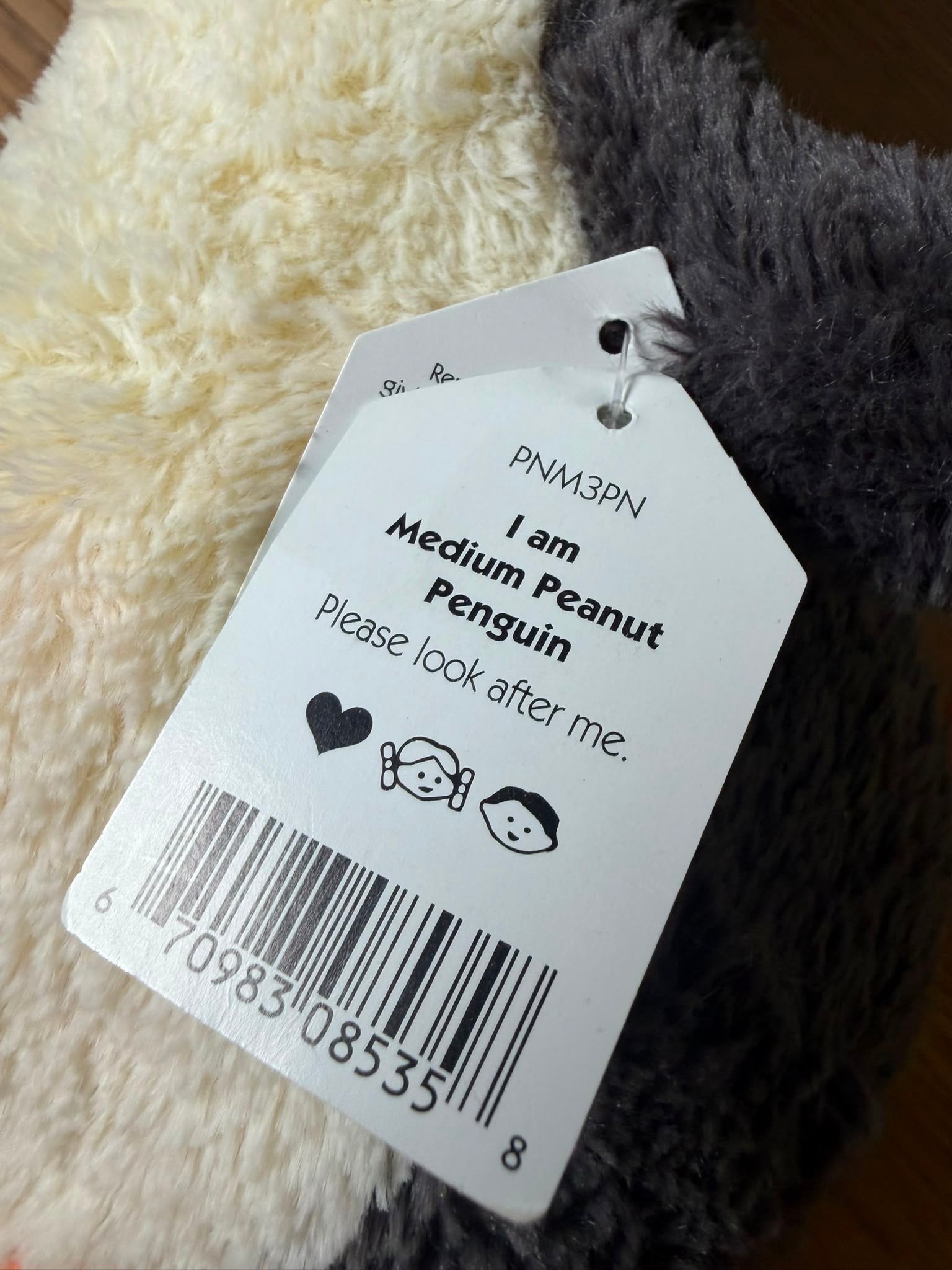 Jellycat Peanut Penguin - Medium