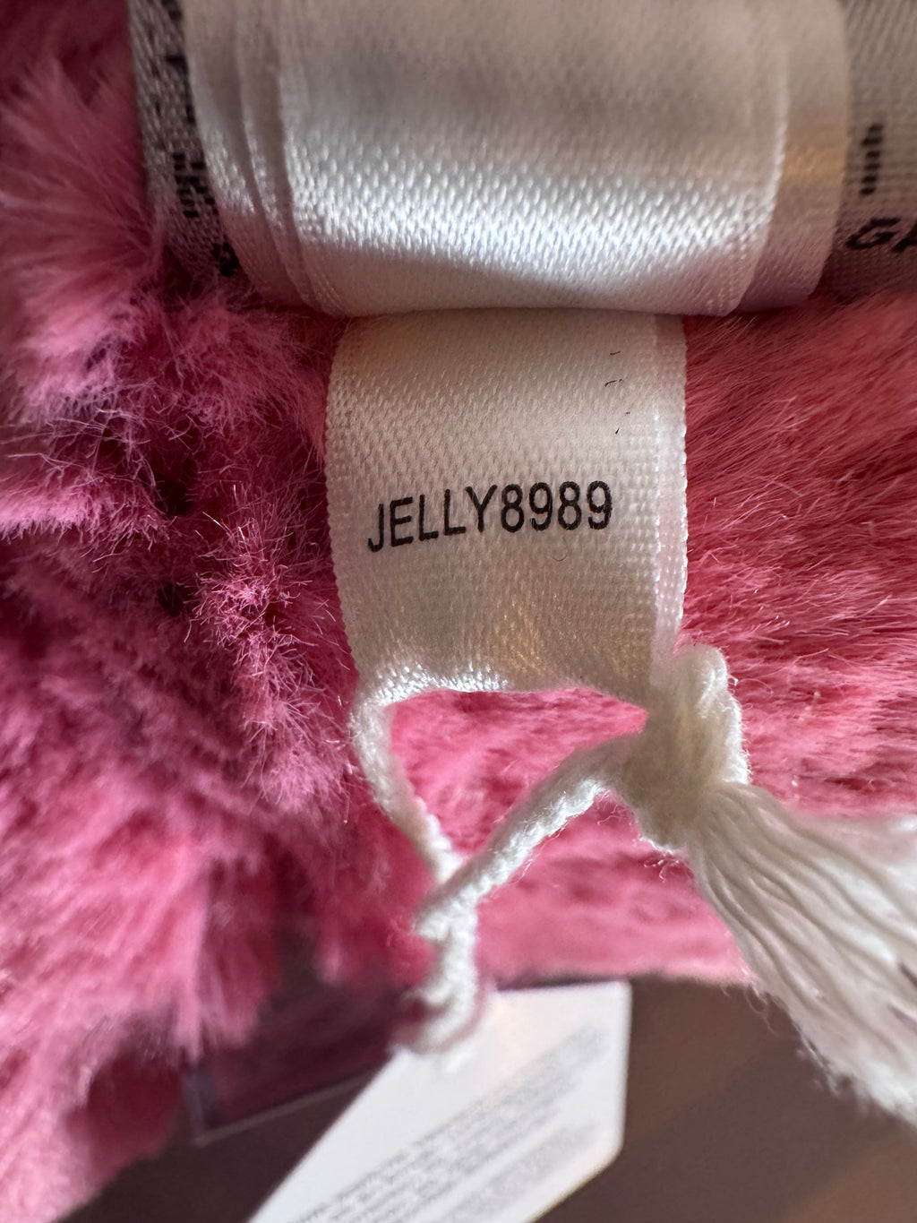 Jellycat Medium Cerise Bunny/ Tagged