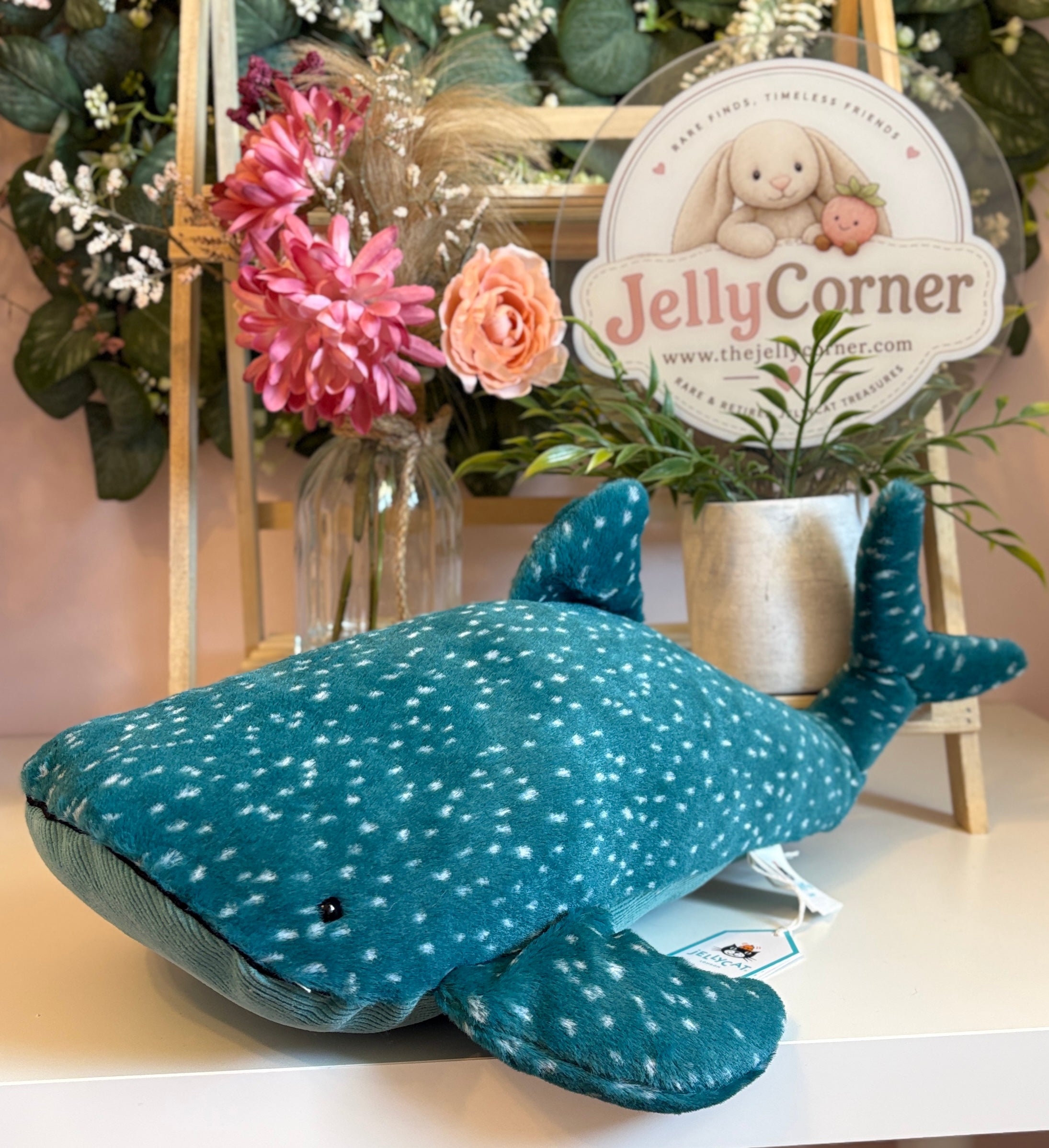 Jellycat Gobfrey Whale Shark