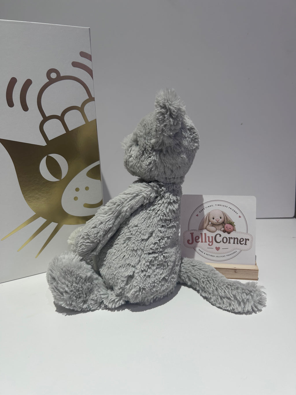 Jellycat Bashful Silver Kitty