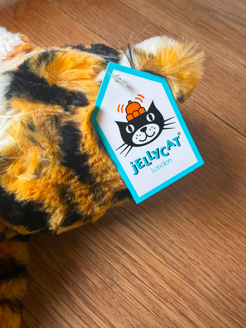 Jellycat Bashful Tiger - Ear Tag