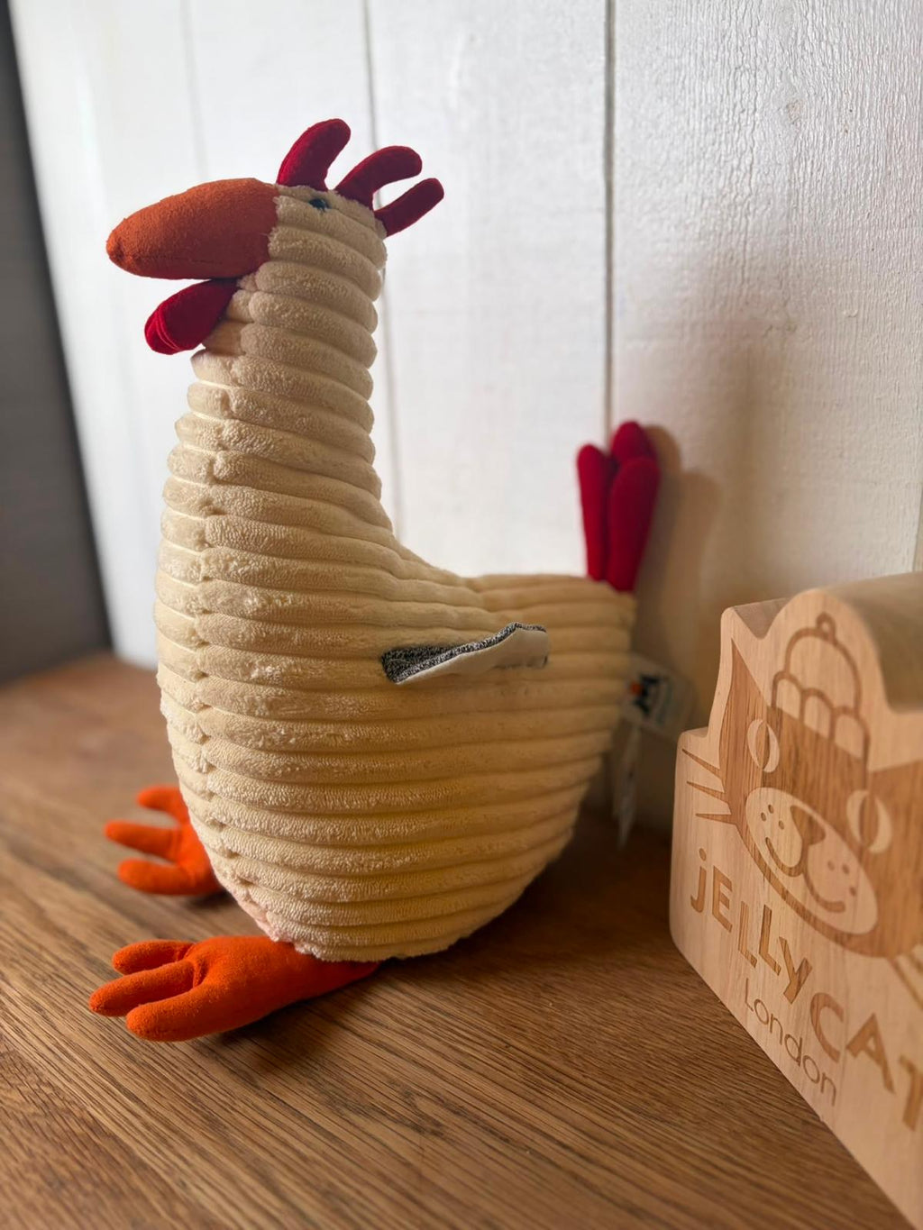 Jellycat Folly Rooster - Cream
