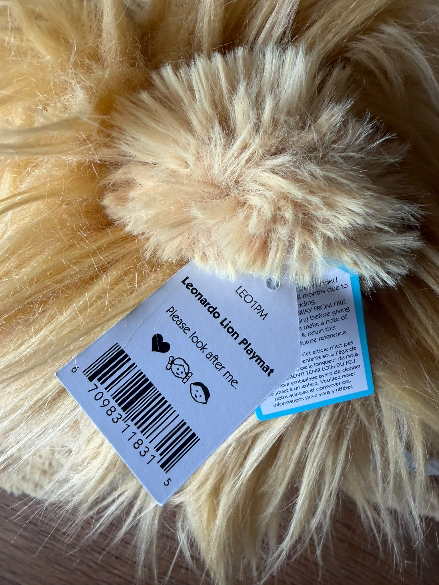 Jellycat Leonardo Lion Playmat