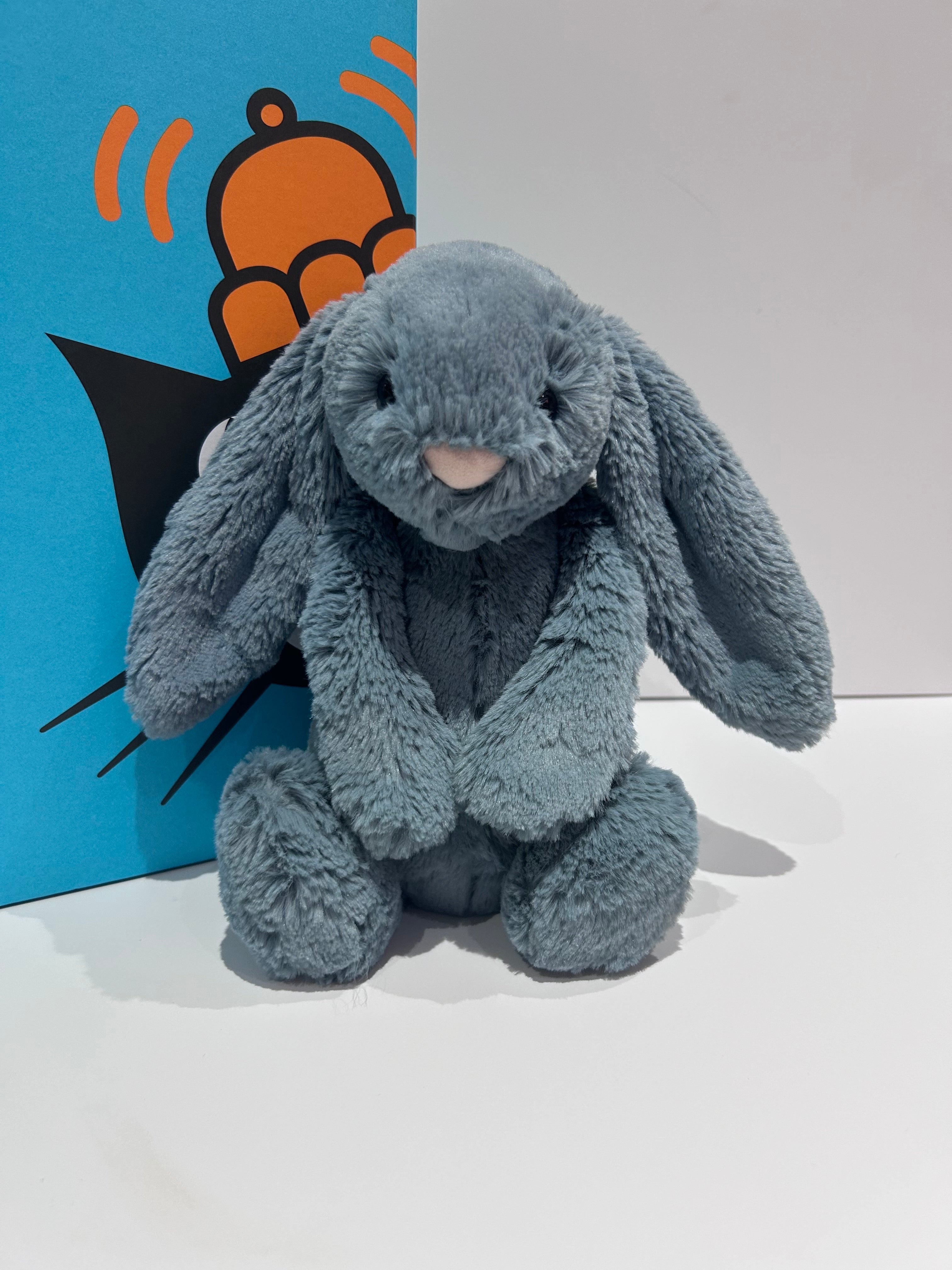 Jellycat Medium Dusky Blue Bunny // Original
