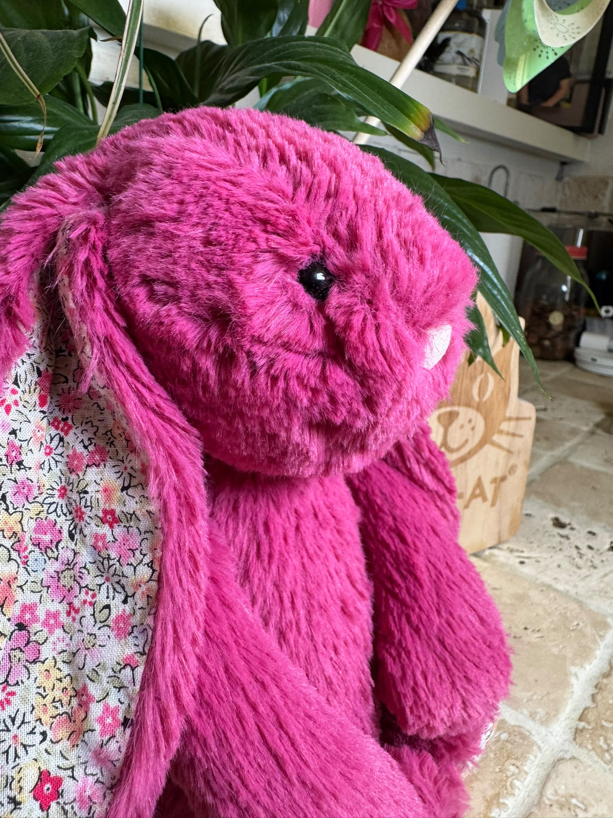 Jellycat Medium Rose Blossom Bunny || UK Exclusive
