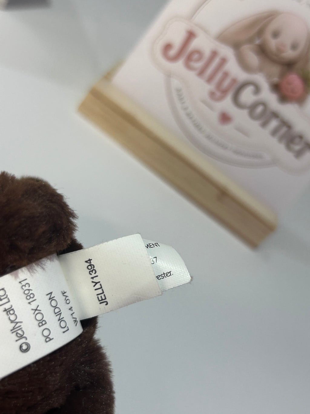 Jellycat Tiny Chocolate Bunny- Orginal with paws