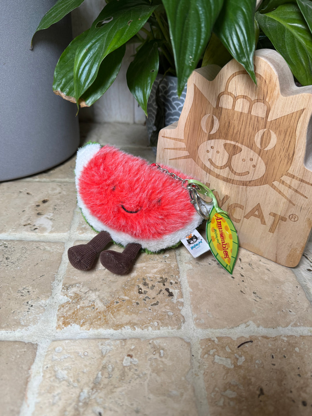 Jellycat Amuseable Watermelon Bag Charm