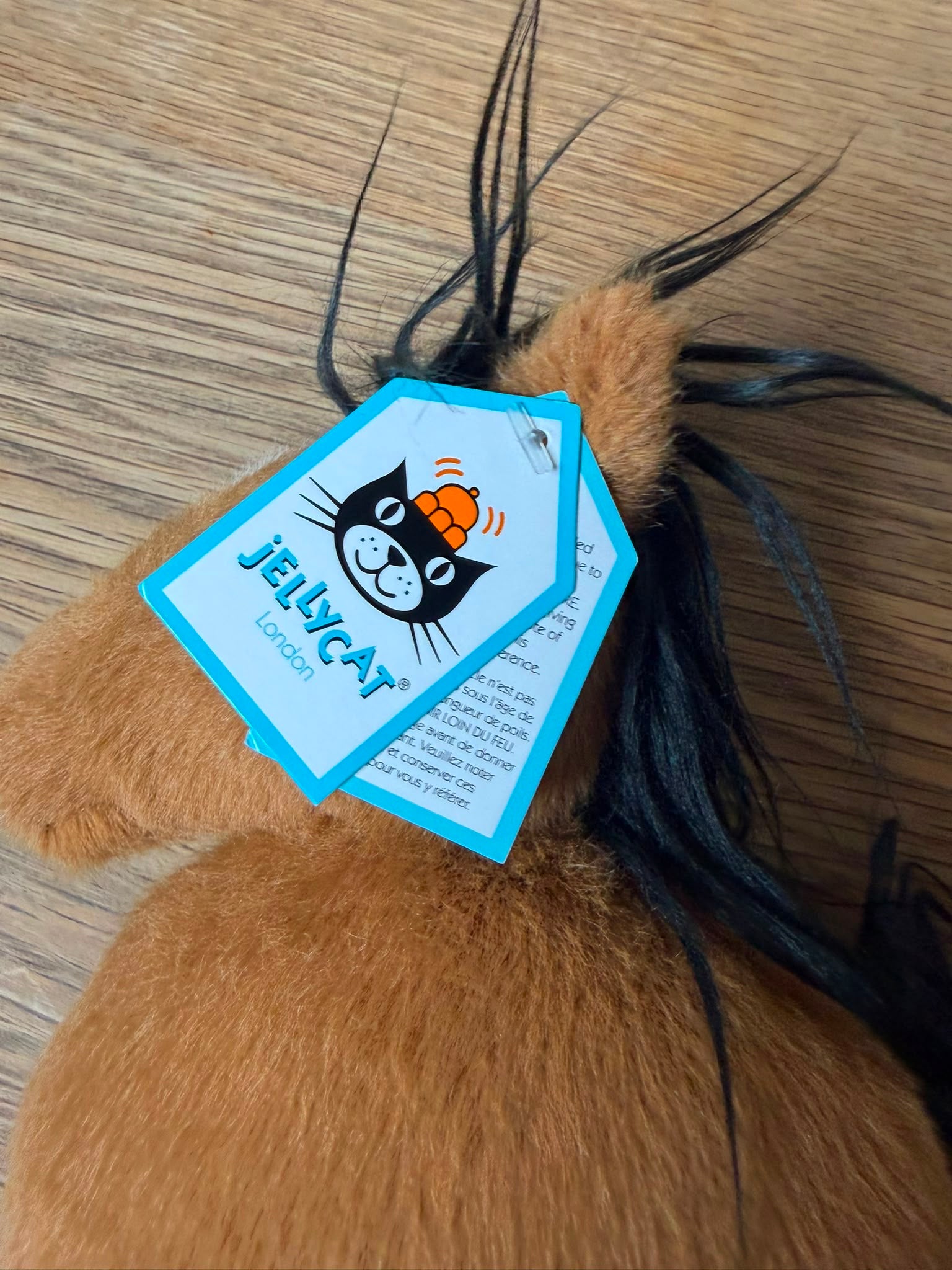 Jellycat Clippy Clop Bay Pony