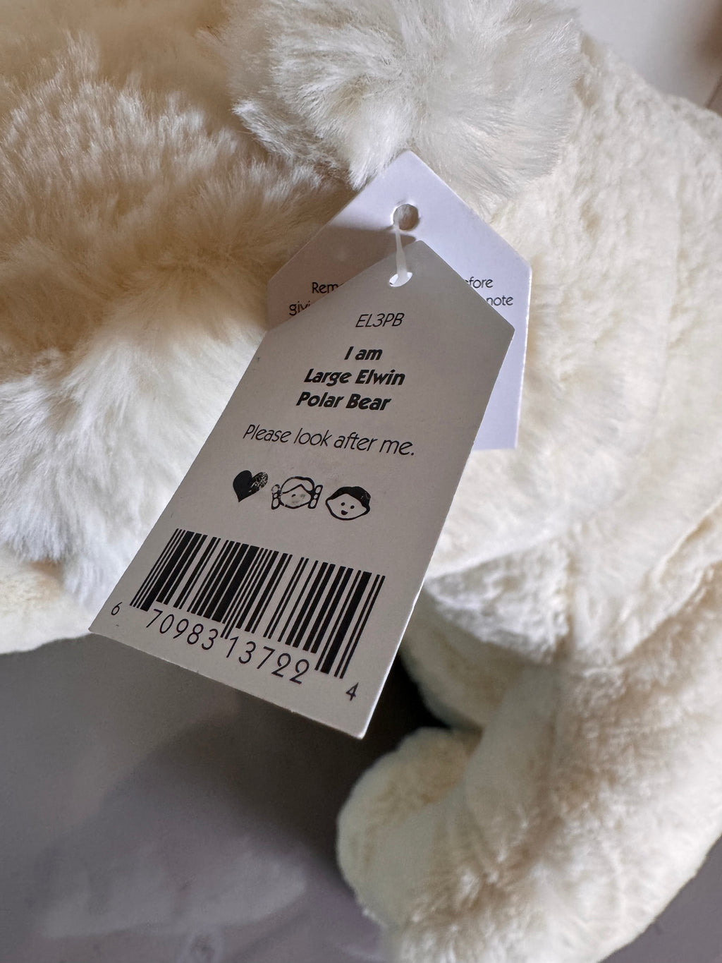 Large Elwin Polar Bear