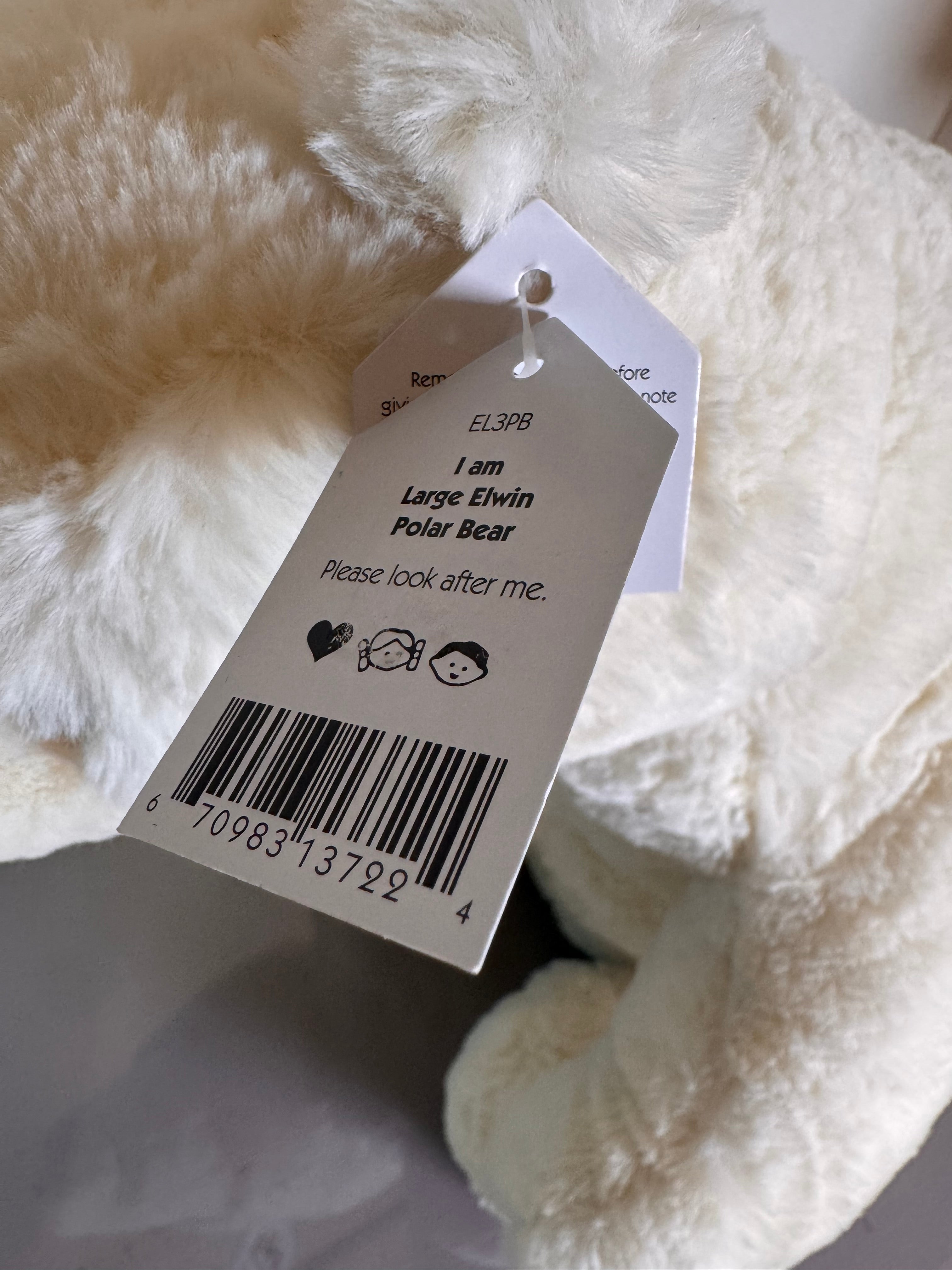 Large Elwin Polar Bear