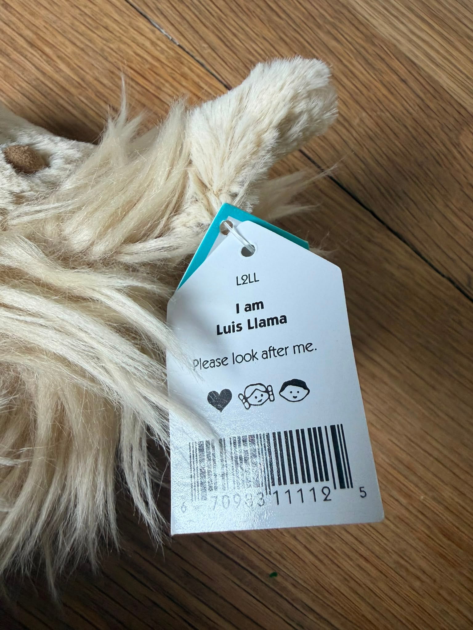 Jellycat Luis Llama