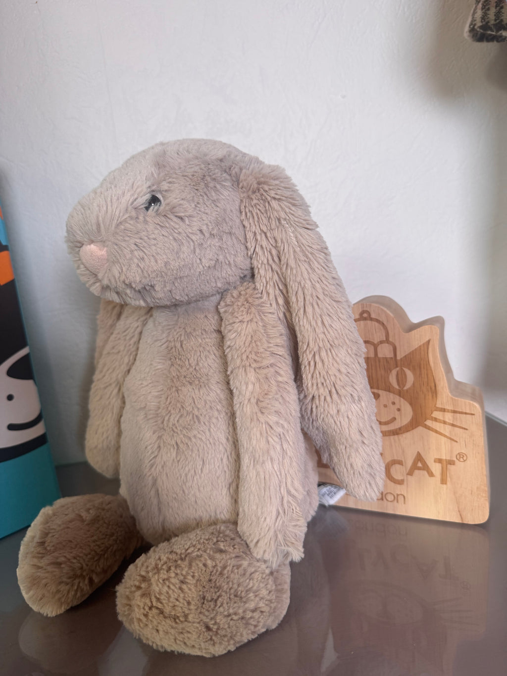Large beige Bashful Bunny