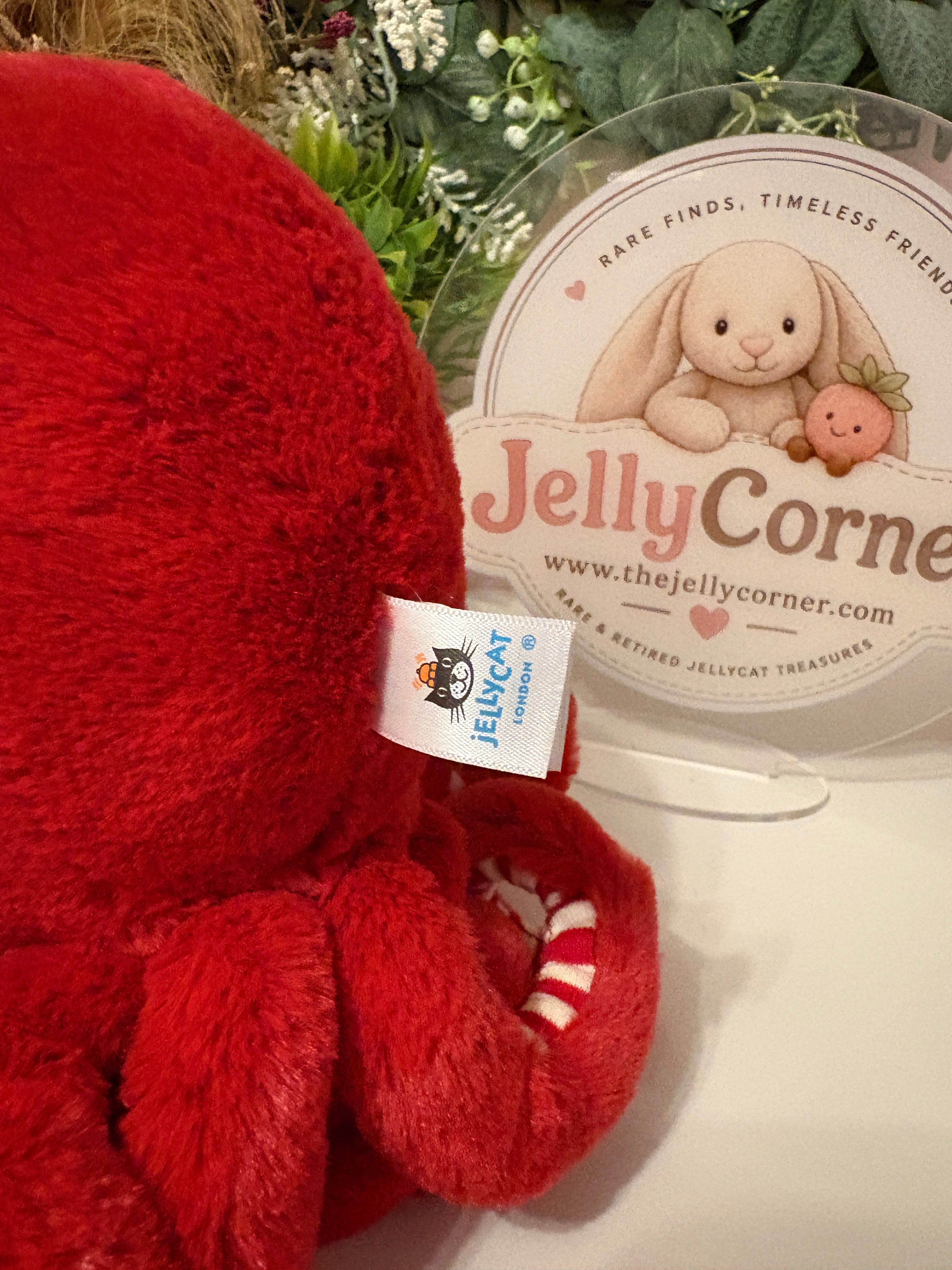 Jellycat Little Cranberry Octopus