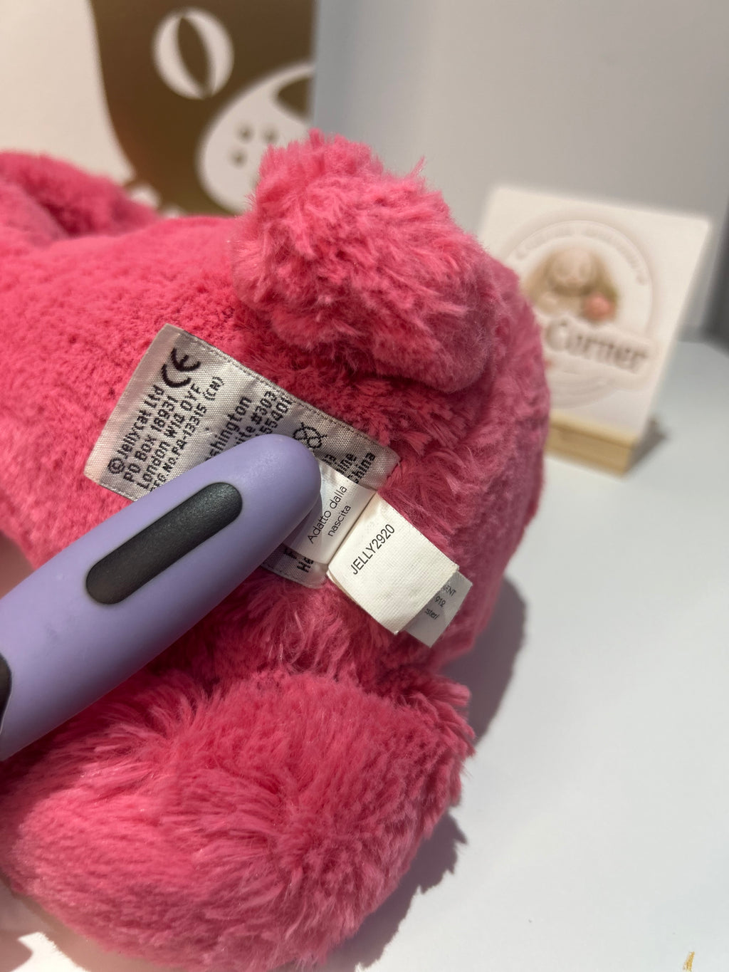 Jellycat Medium Strawberry Bunny