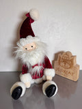 Large Cranberry Santa