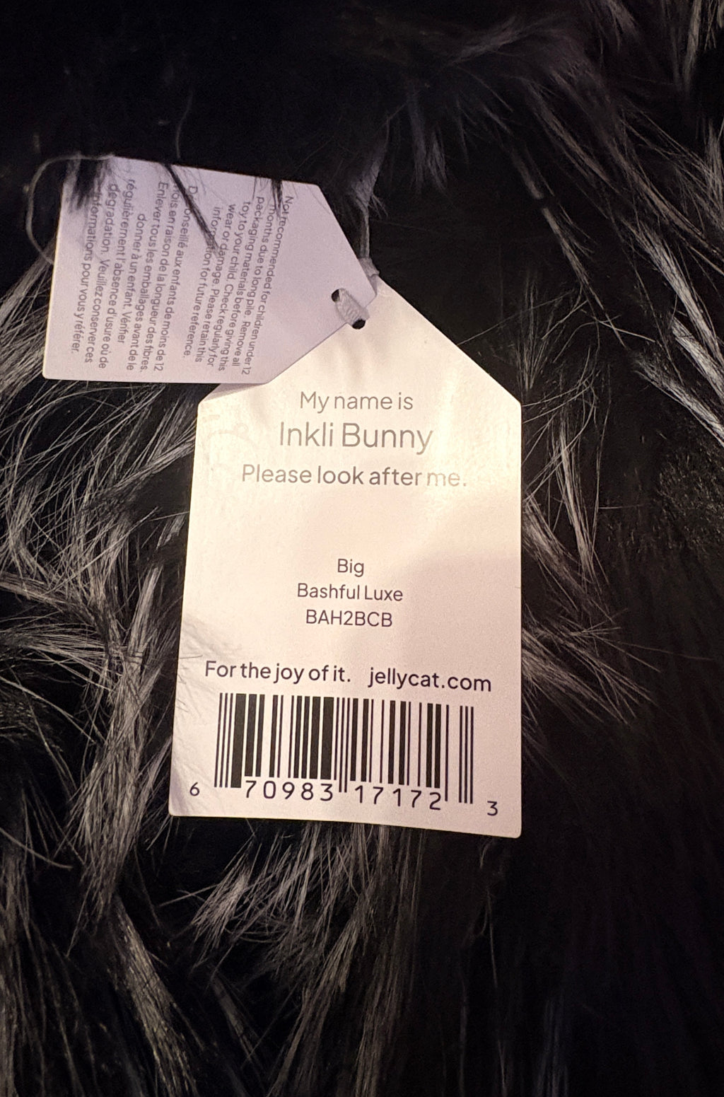 Jellycat Inkli Bunny | UK Exclusive