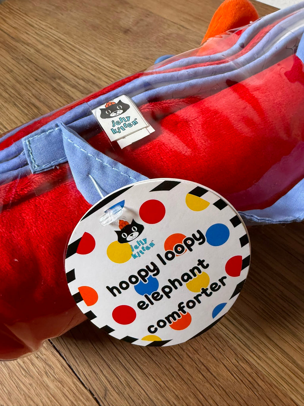Jellycat Hoopy Loopy Elephant Comforter