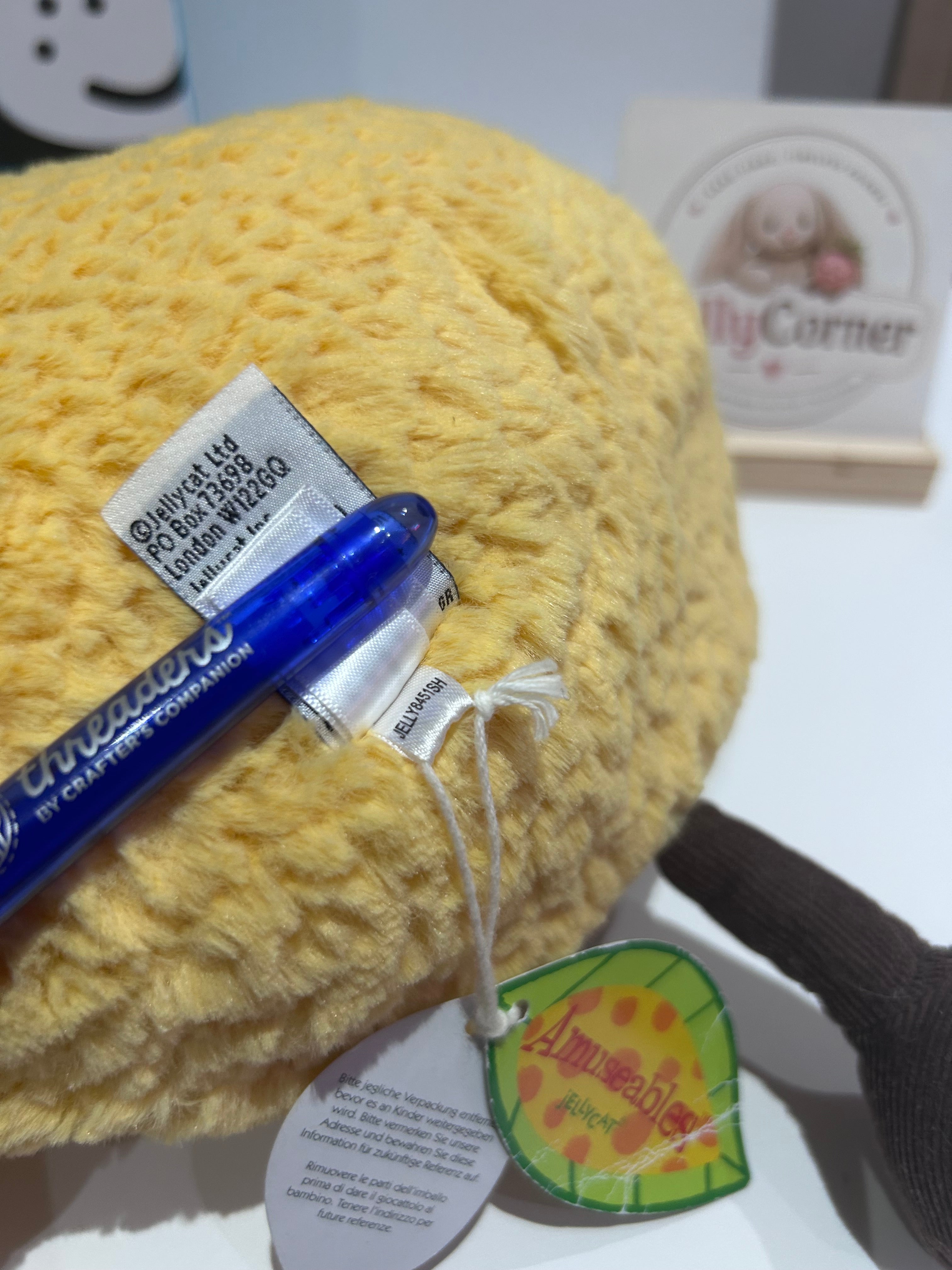 Jellycat Huge Amuseable Lemon - New with tags