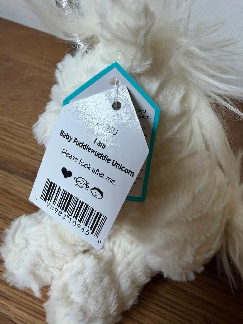 Jellycat Tiny Fuddlewuddle Unicorn