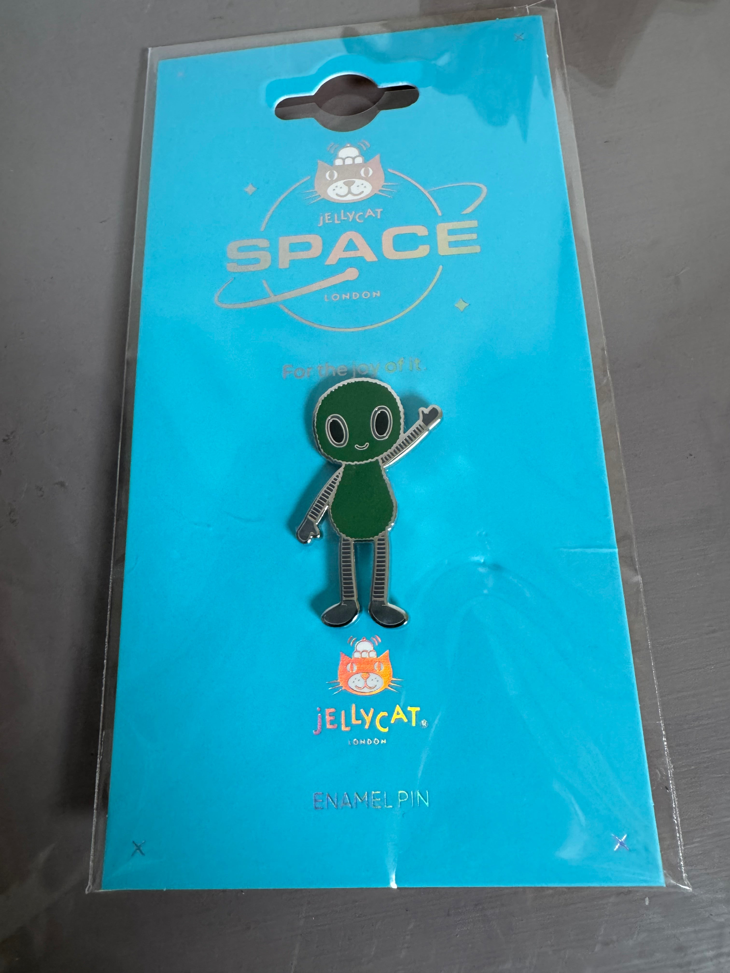 Jellycat Space Zyllan Alien Pin, Seoul Exclusive