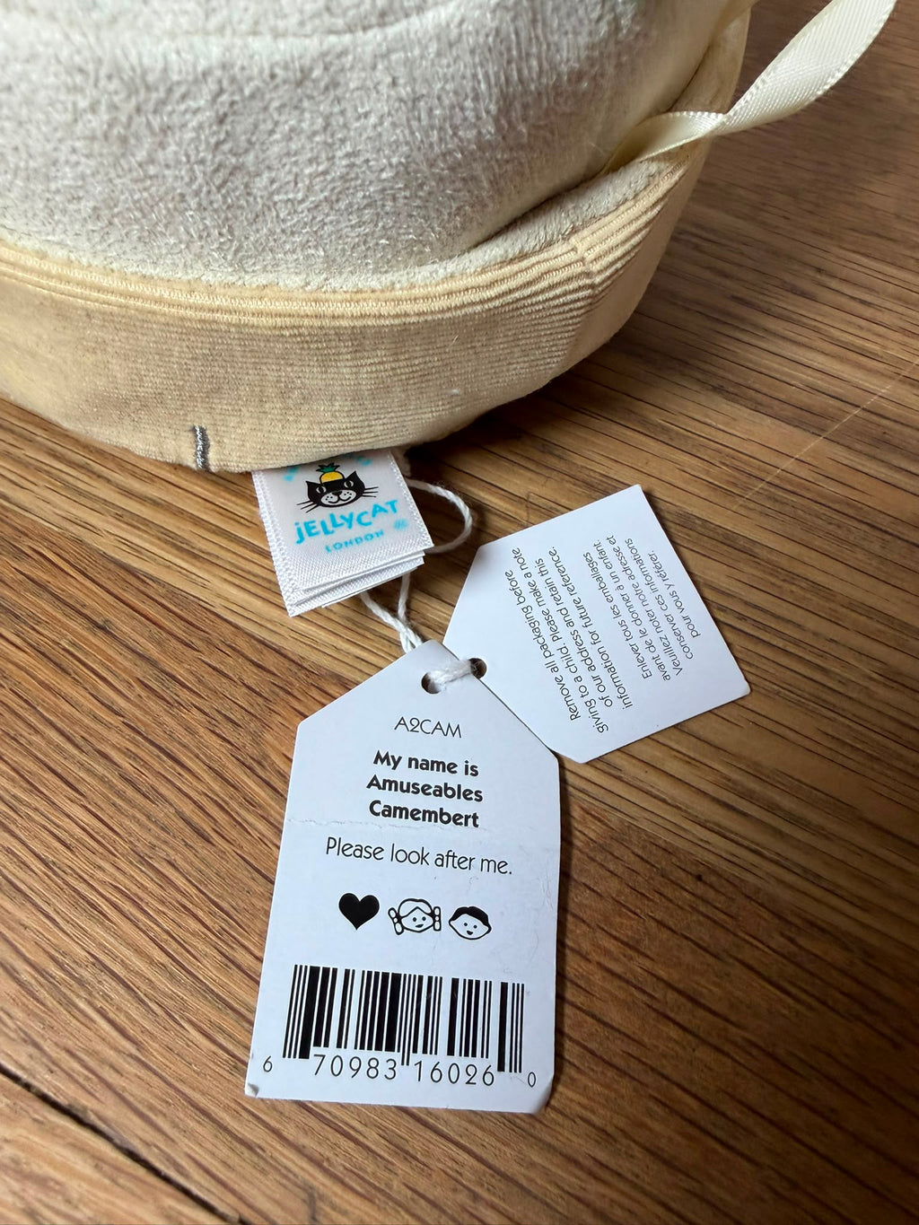 Jellycat Amuseable Camembert