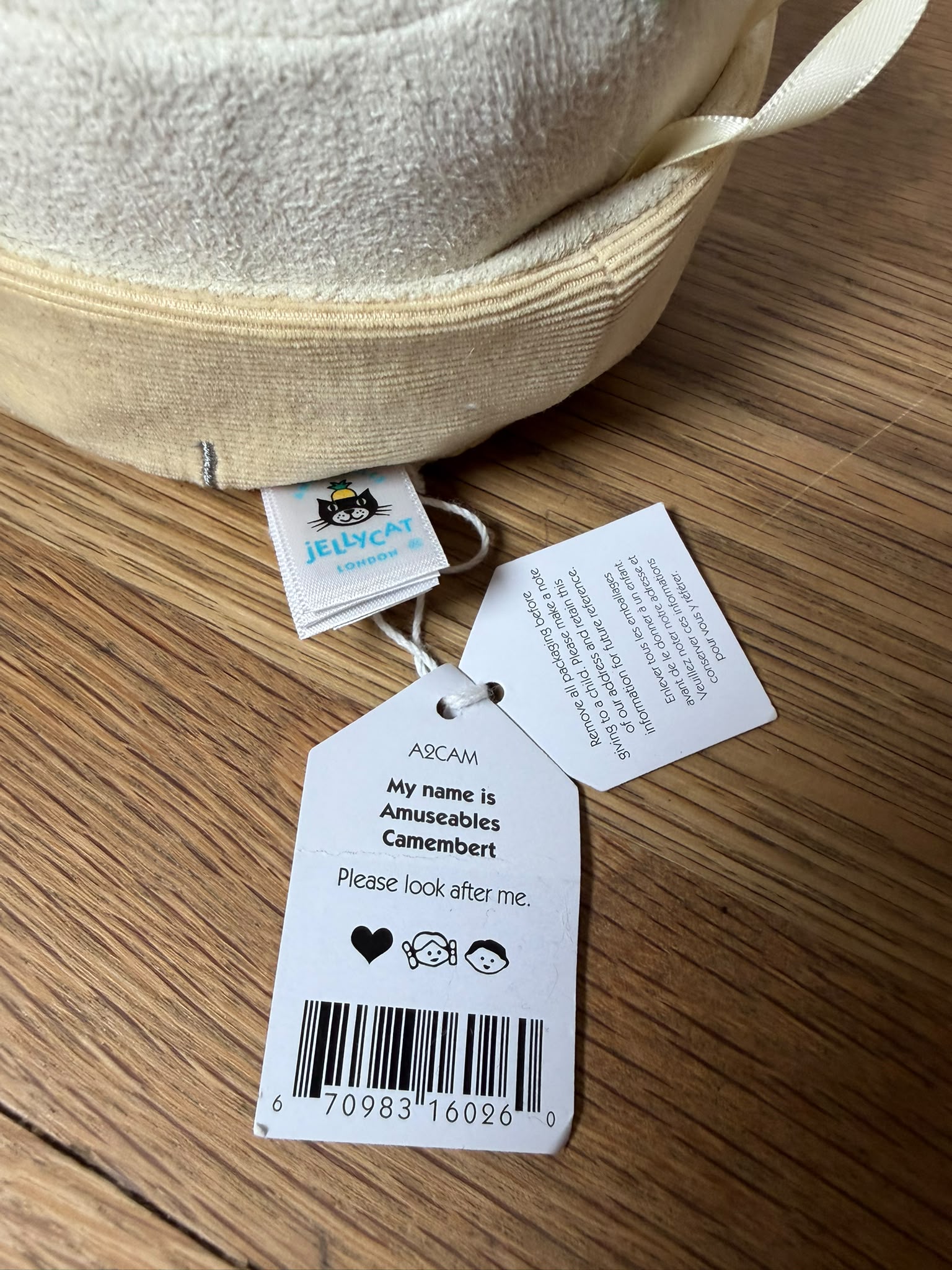 Jellycat Amuseable Camembert