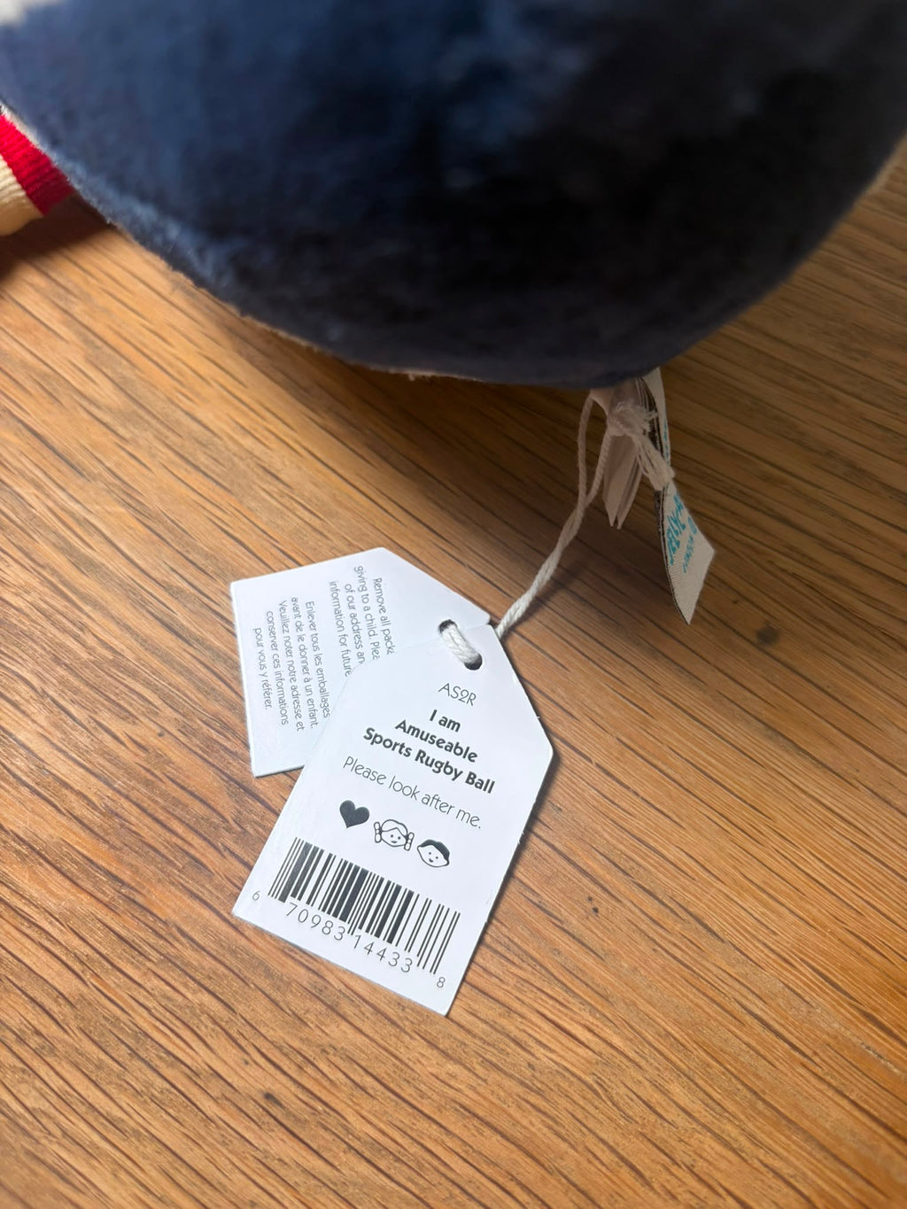 Jellycat Amuseable Rugby Ball