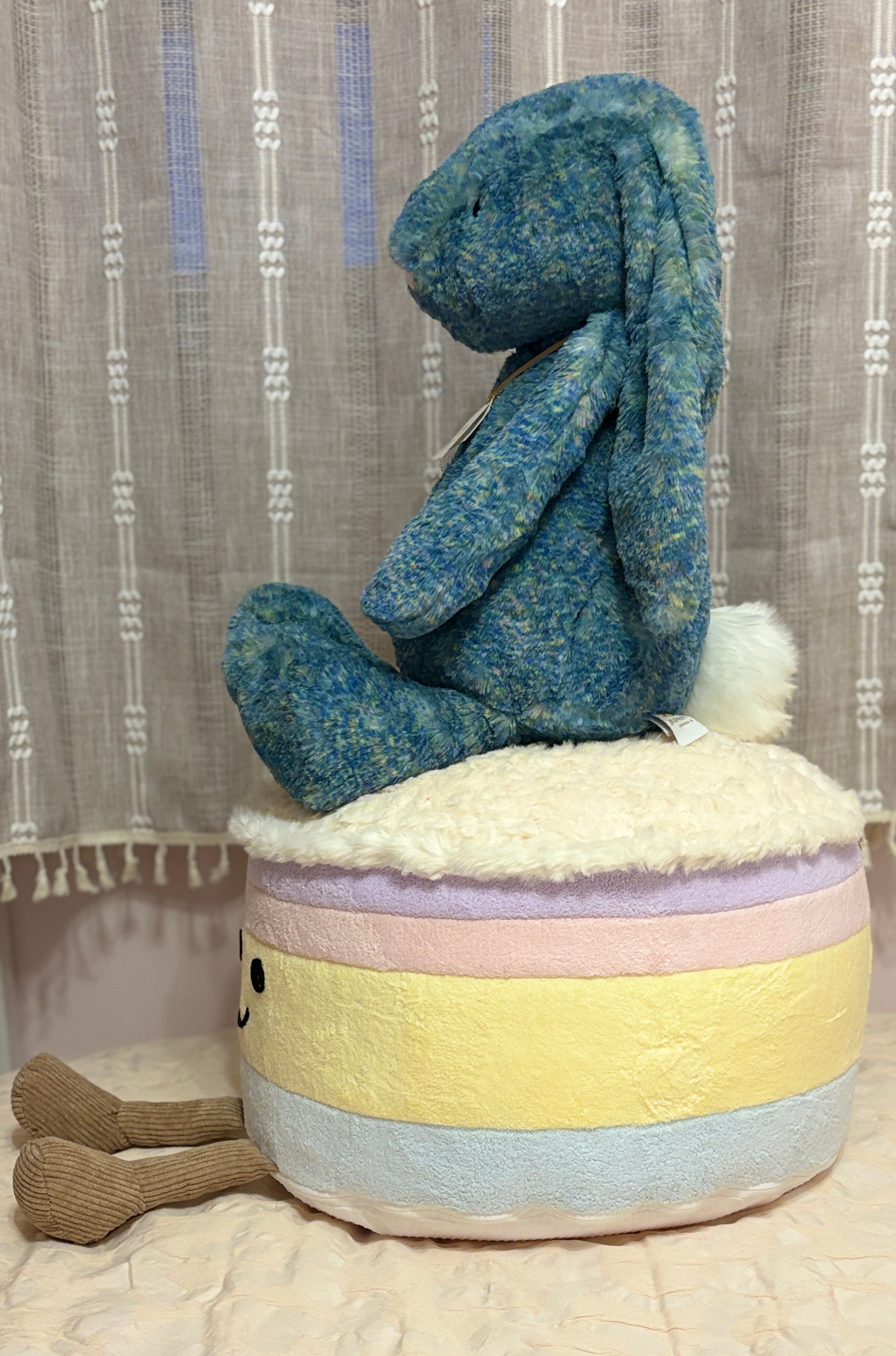Jellycat Inspired Birthday Cake Stool (Bunny NOT Included)