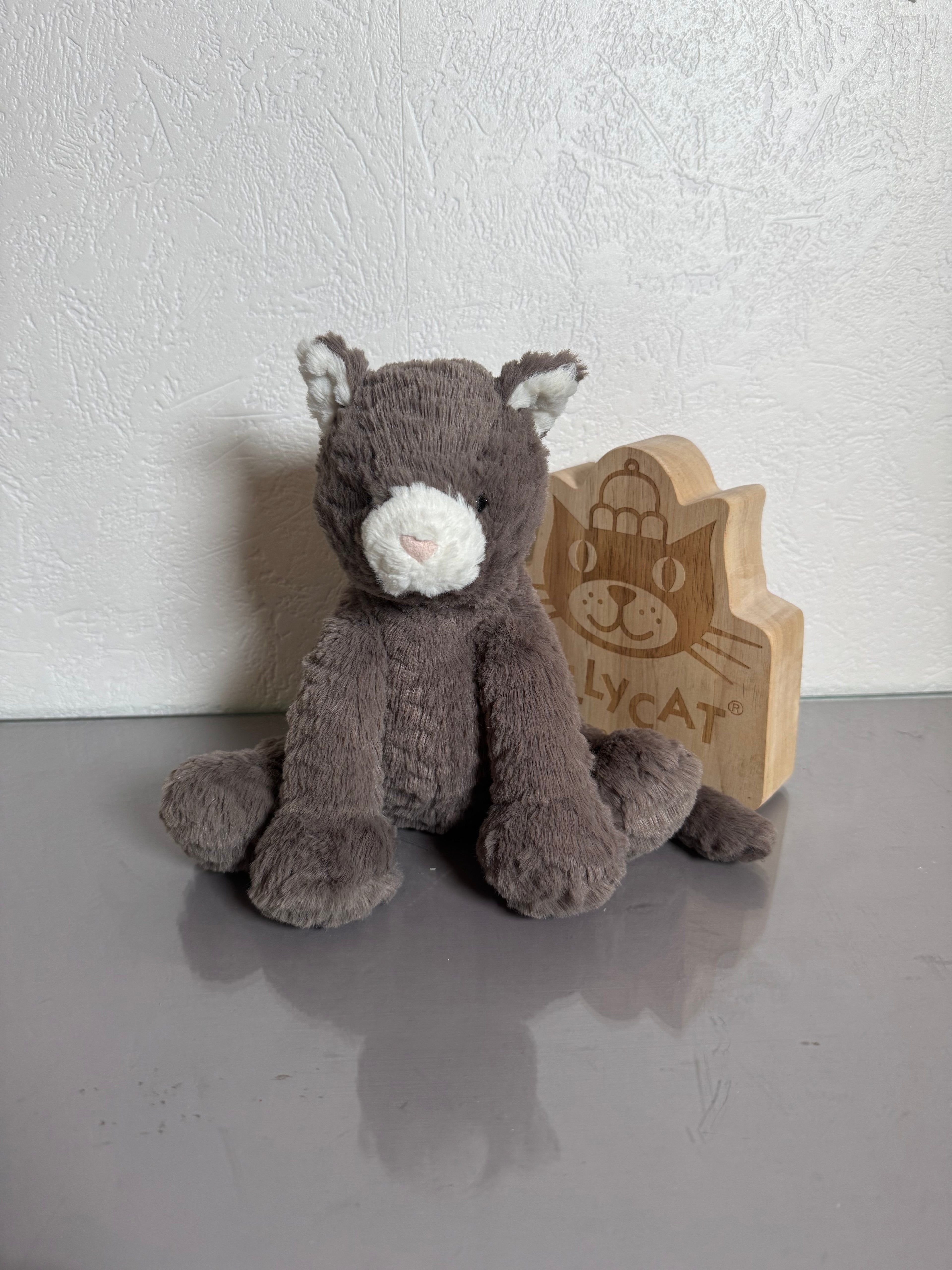 Jellycat Fuddlewuddle Grey Cat