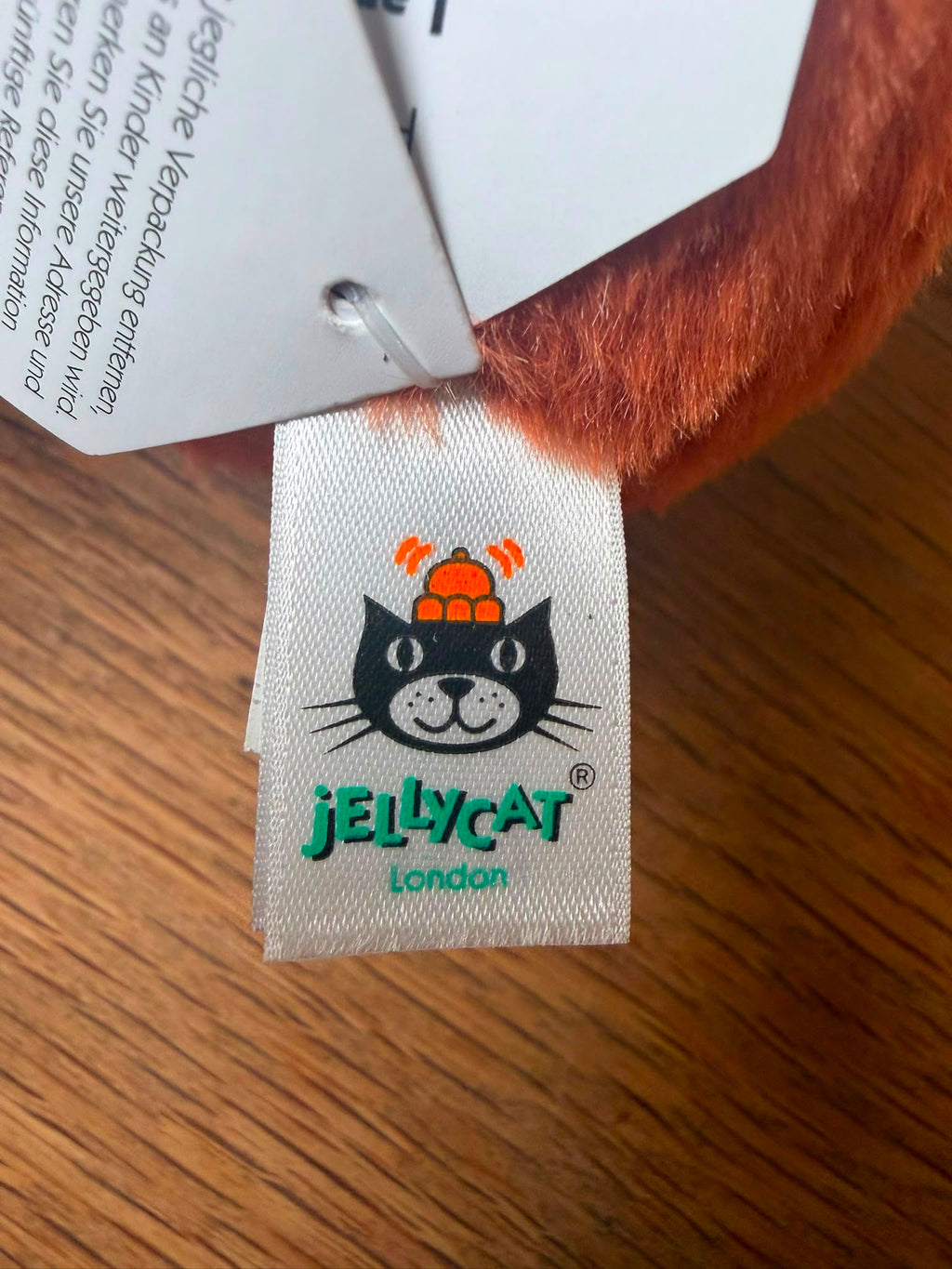 Jellycat Fluffy Pumpkin