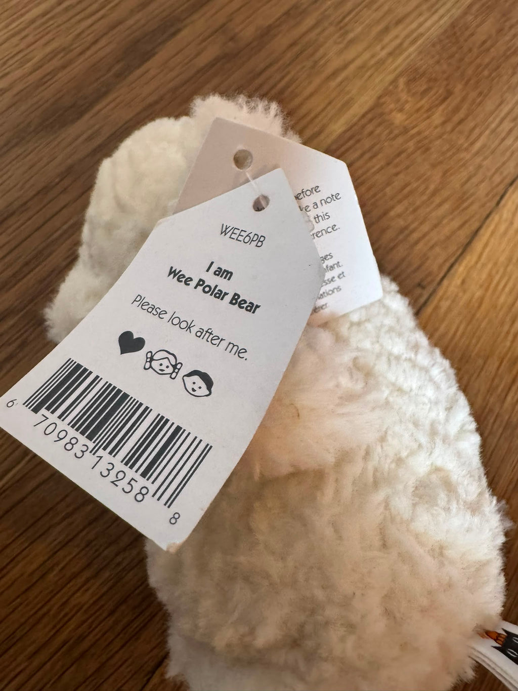 Jellycat Wee Polar Bear