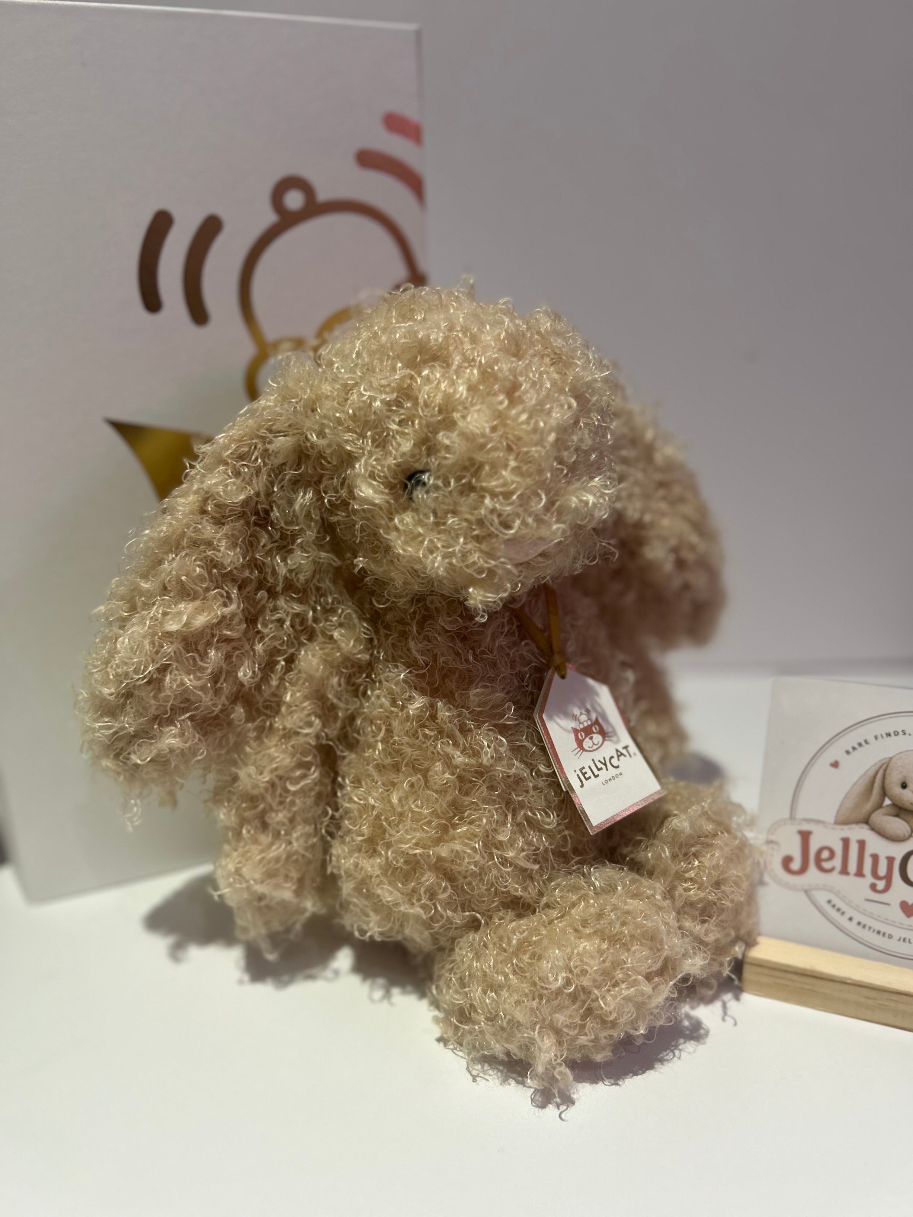 Jellycat Luxe Curly Bunny