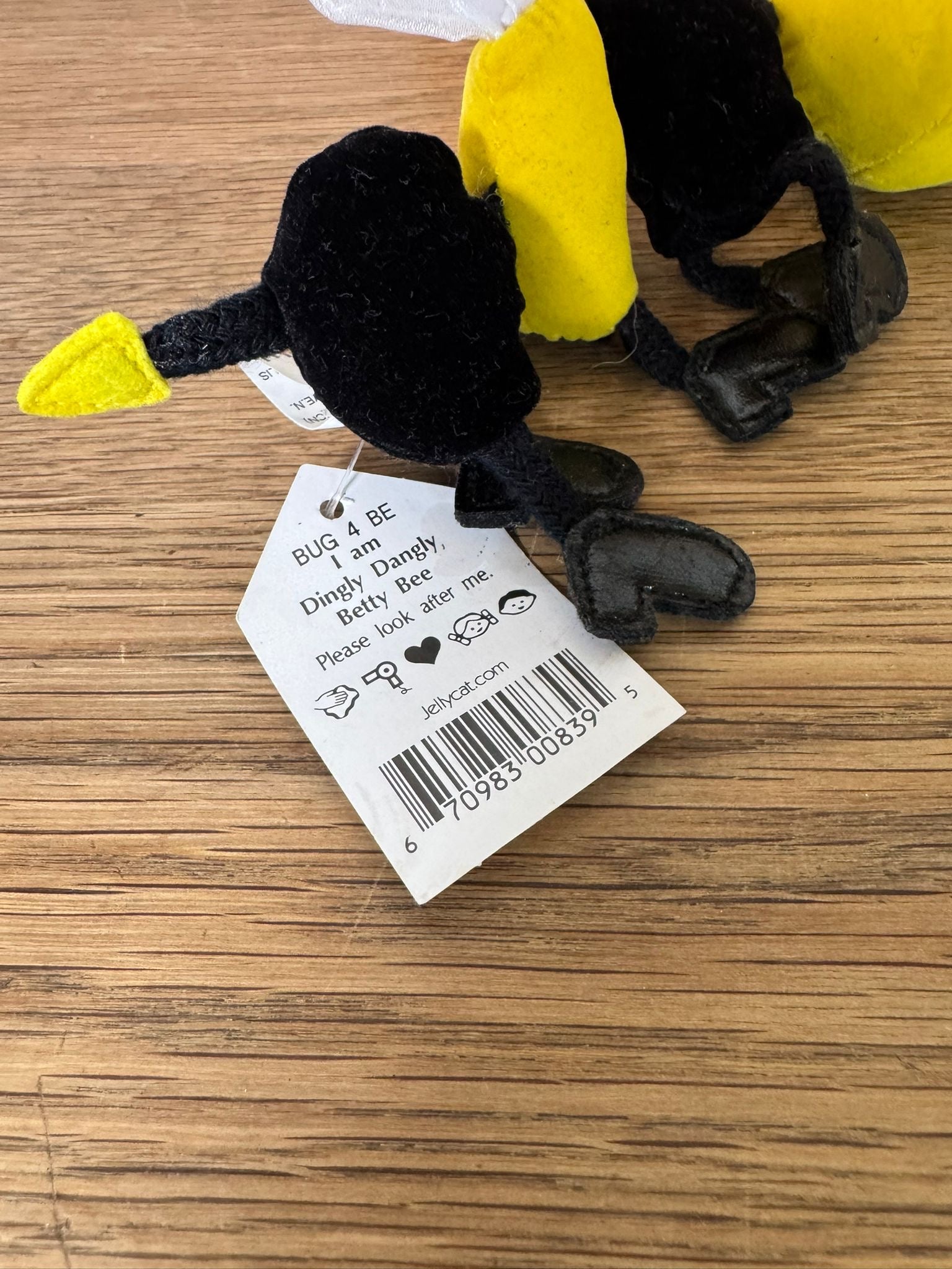 Jellycat Dingly Dangly Betty Bee