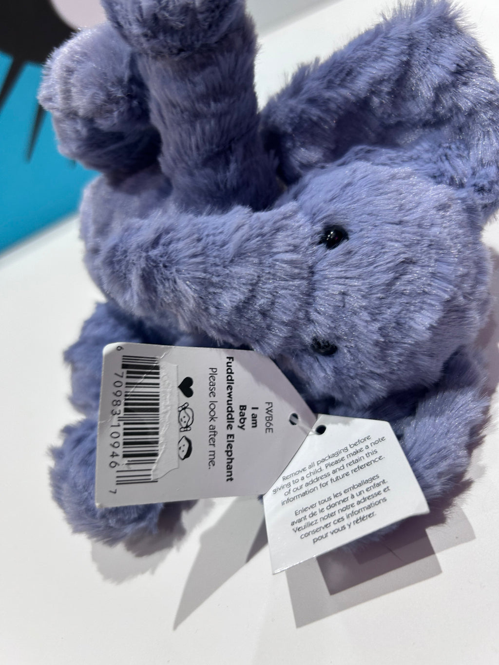 Jellycat Fuddlewuddle Baby Elephant