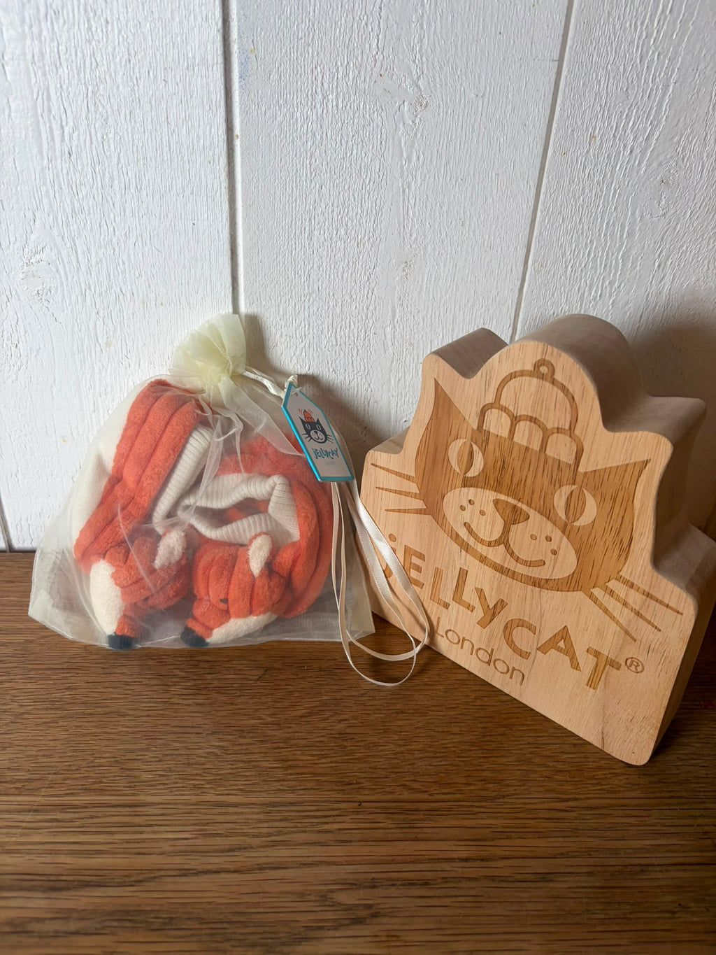 Jellycat Cordy Roy Fox Baby Booties