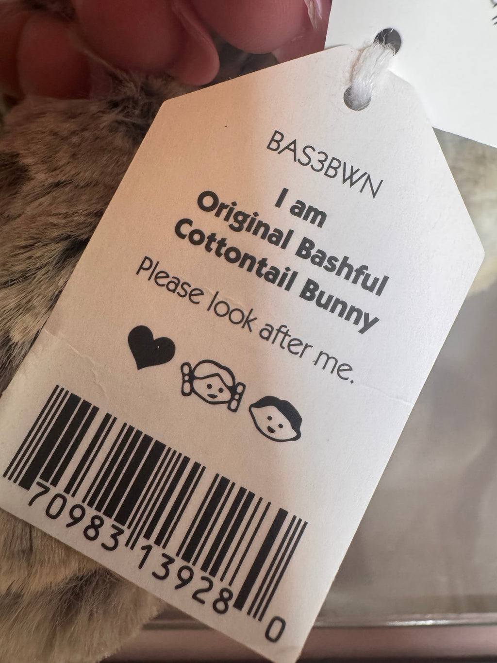 Original Bashful Cottontail Bunny