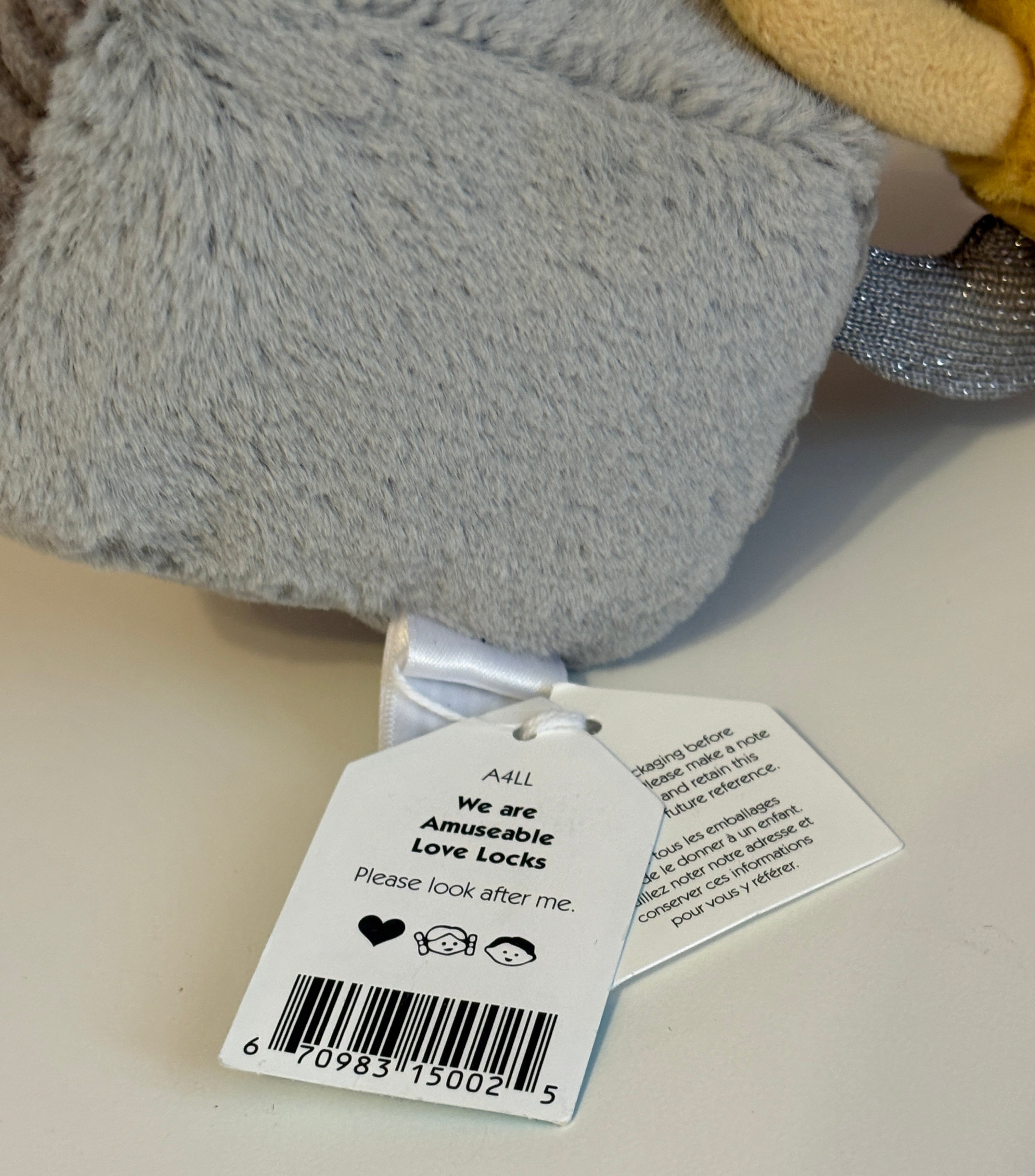 Jellycat Amuseable Love Locks